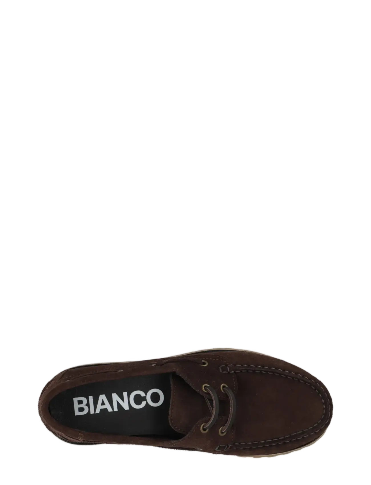 Bianco - BIACAPRI Boat Shoe Suede - sejlersko - brown - 4