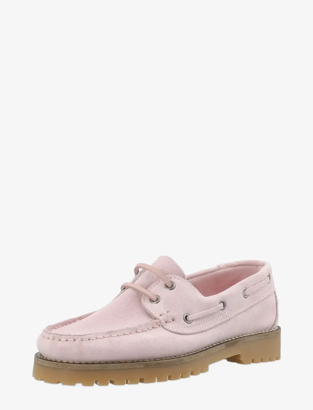 Bianco - BIACAPRI Boat Shoe Suede - sejlersko - dusty pink - 4