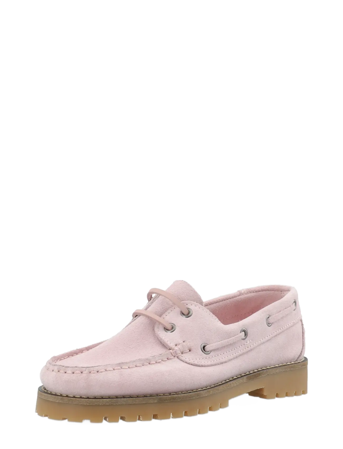 Bianco - BIACAPRI Boat Shoe Suede - sejlersko - dusty pink - 4