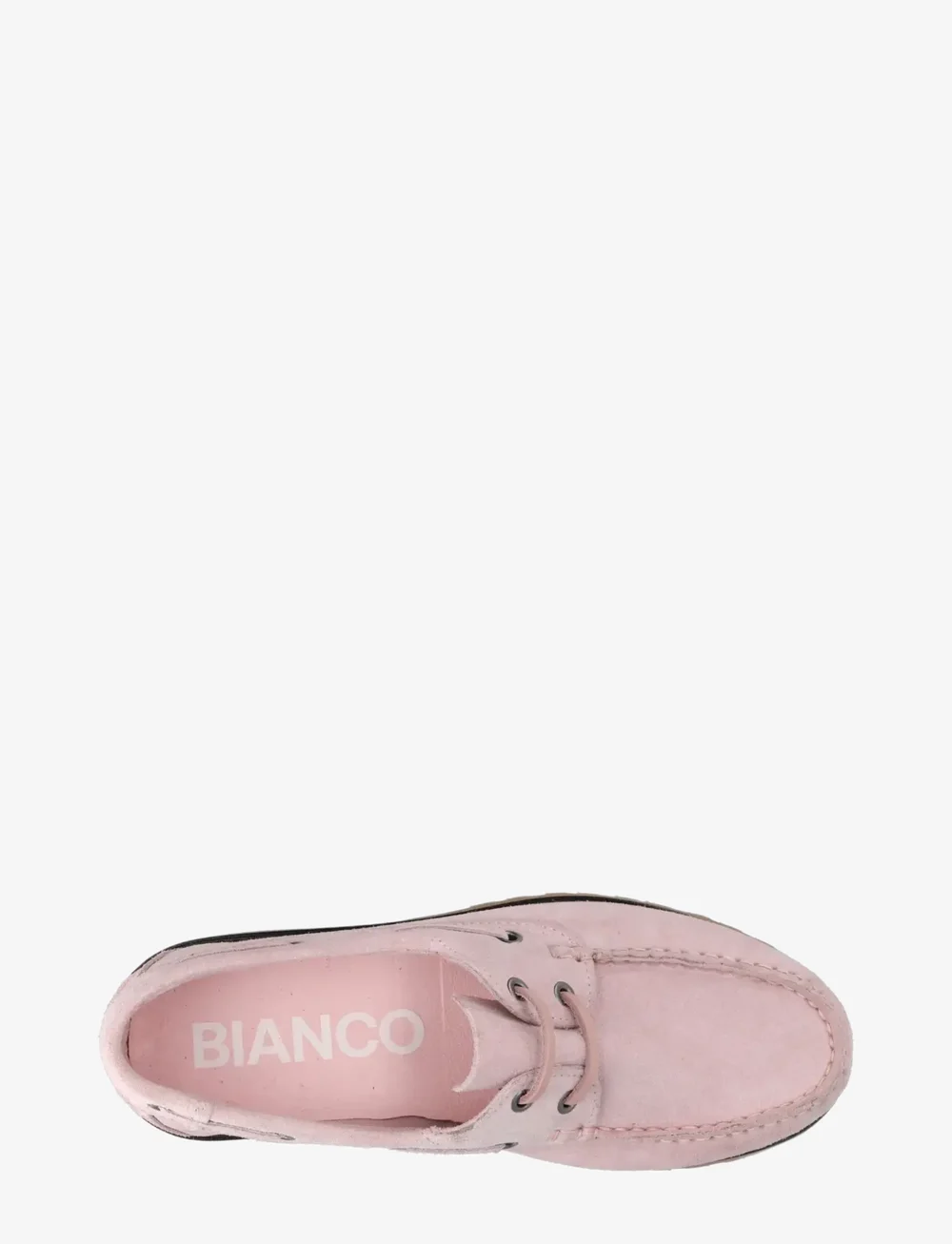 Bianco - BIACAPRI Boat Shoe Suede - sejlersko - dusty pink - 5