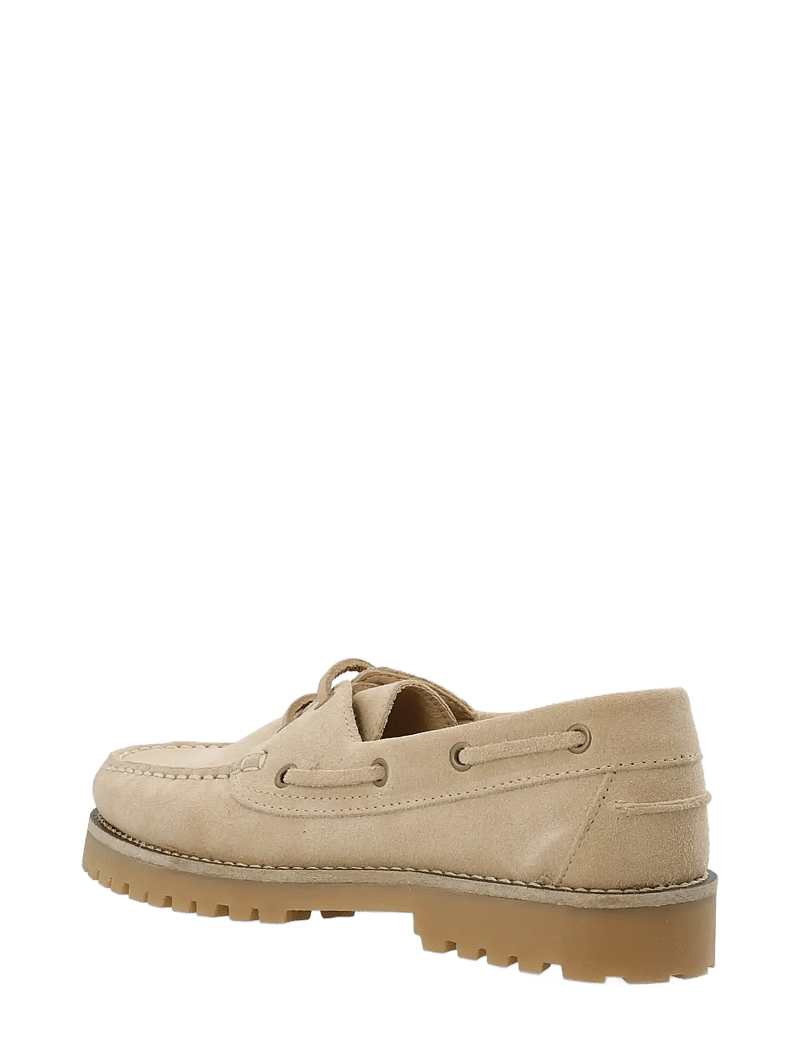Bianco - BIACAPRI Boat Shoe Suede - sejlersko - sand - 2
