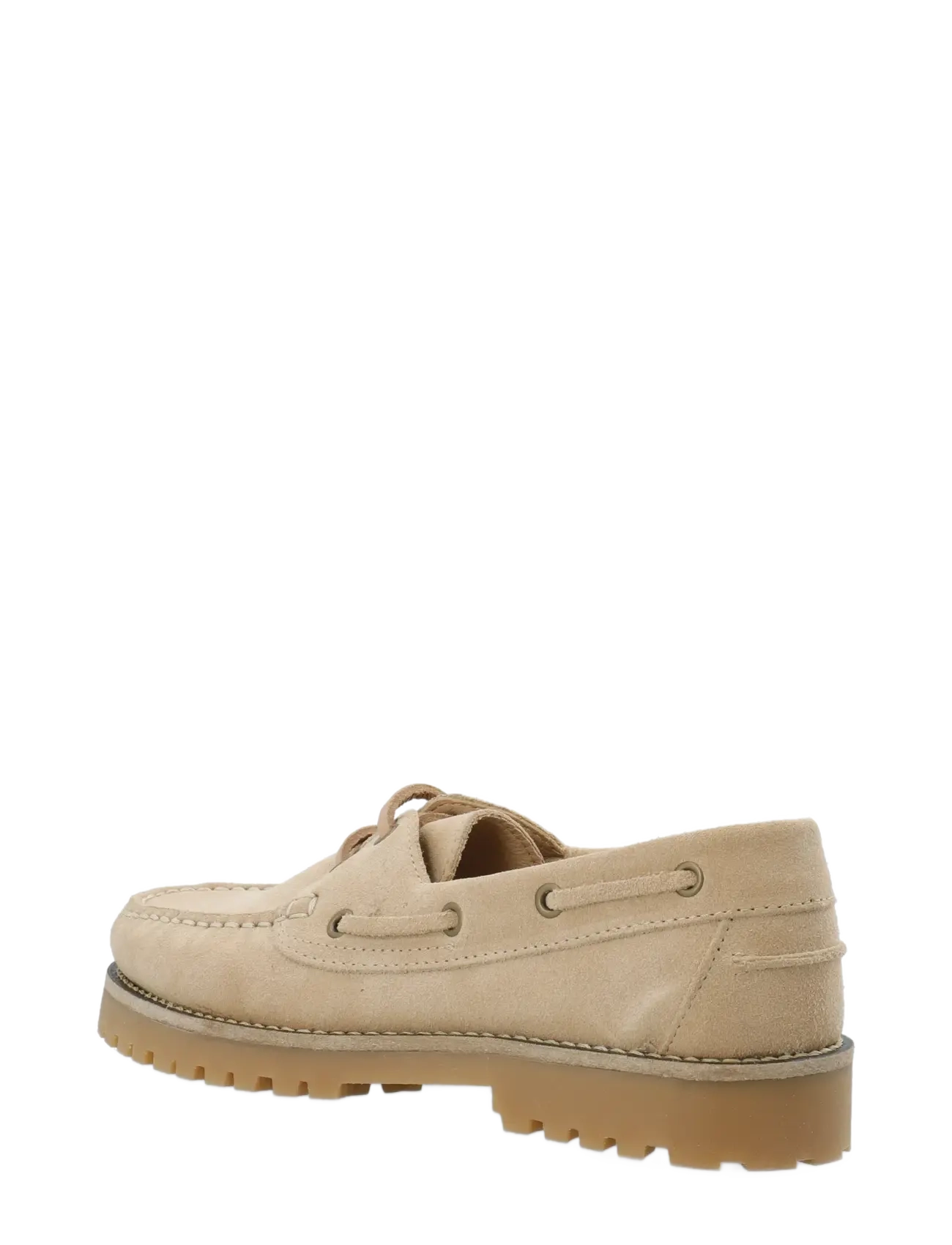 Bianco - BIACAPRI Boat Shoe Suede - boat shoes - sand - 2