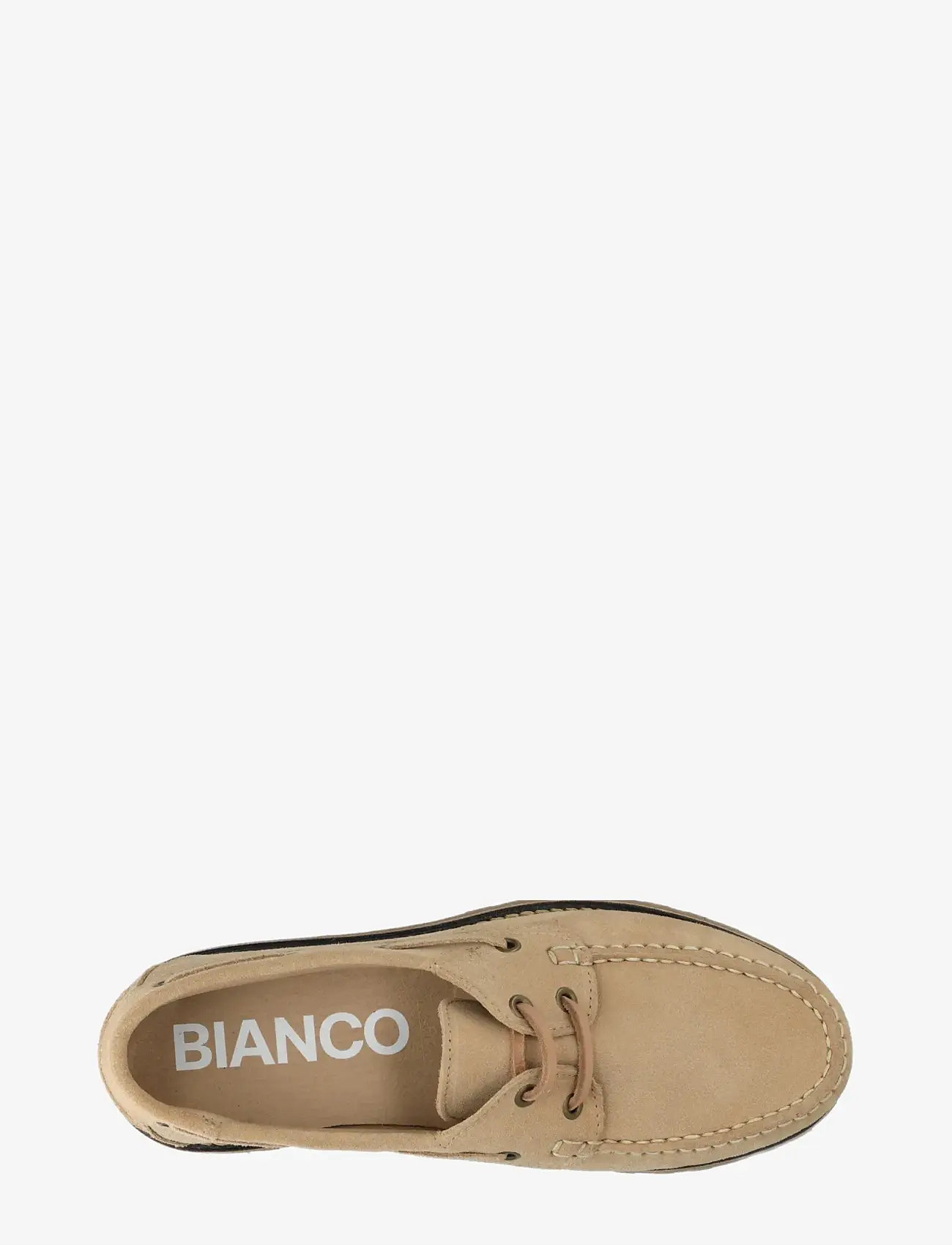 Bianco - BIACAPRI Boat Shoe Suede - bootsschuhe - sand - 4
