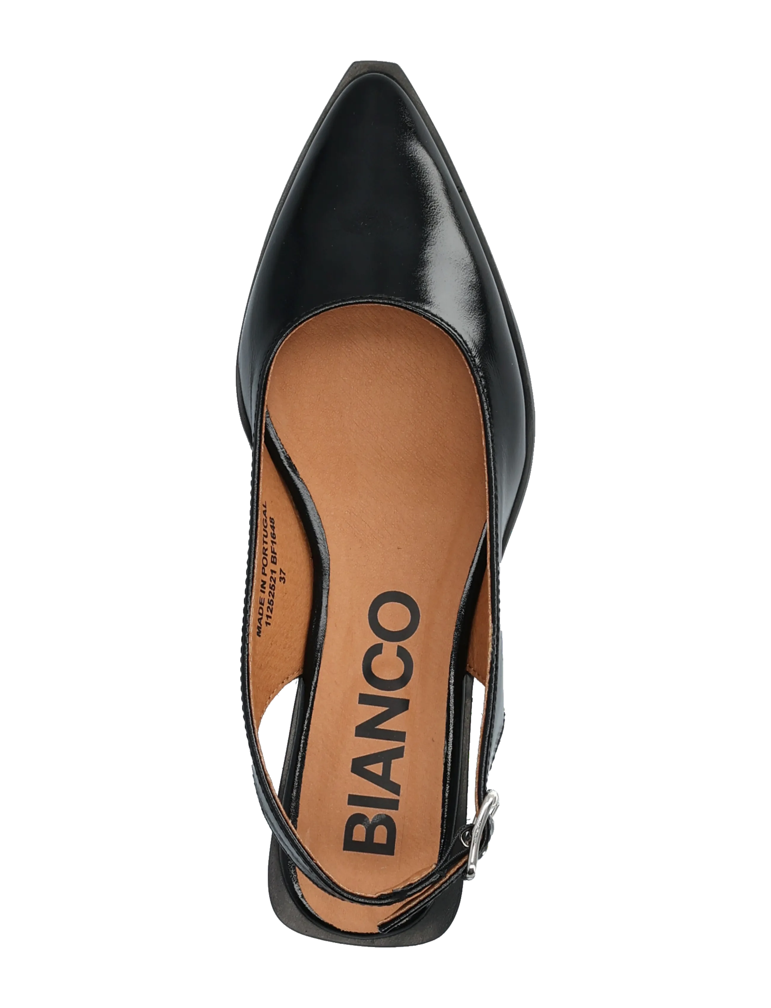 Bianco - BIAVICTORIA Slingback Nappalak - særlige begivenheder - black nappalak - 3