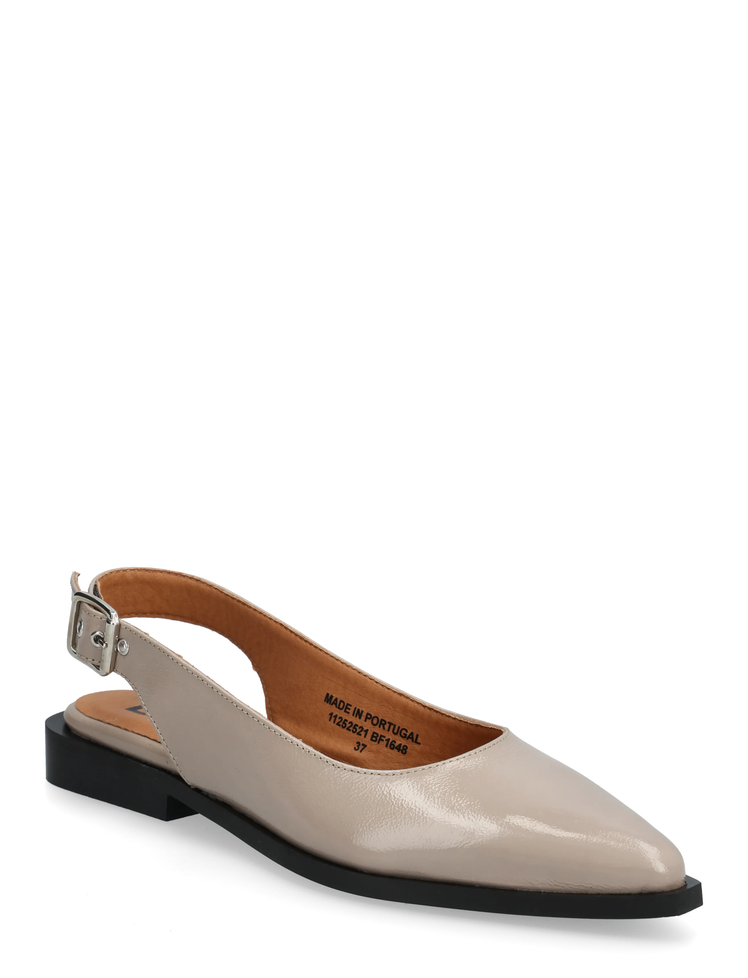 Bianco BIAVICTORIA Slingback Nappalak - Schuhe - NOUGAT / grey