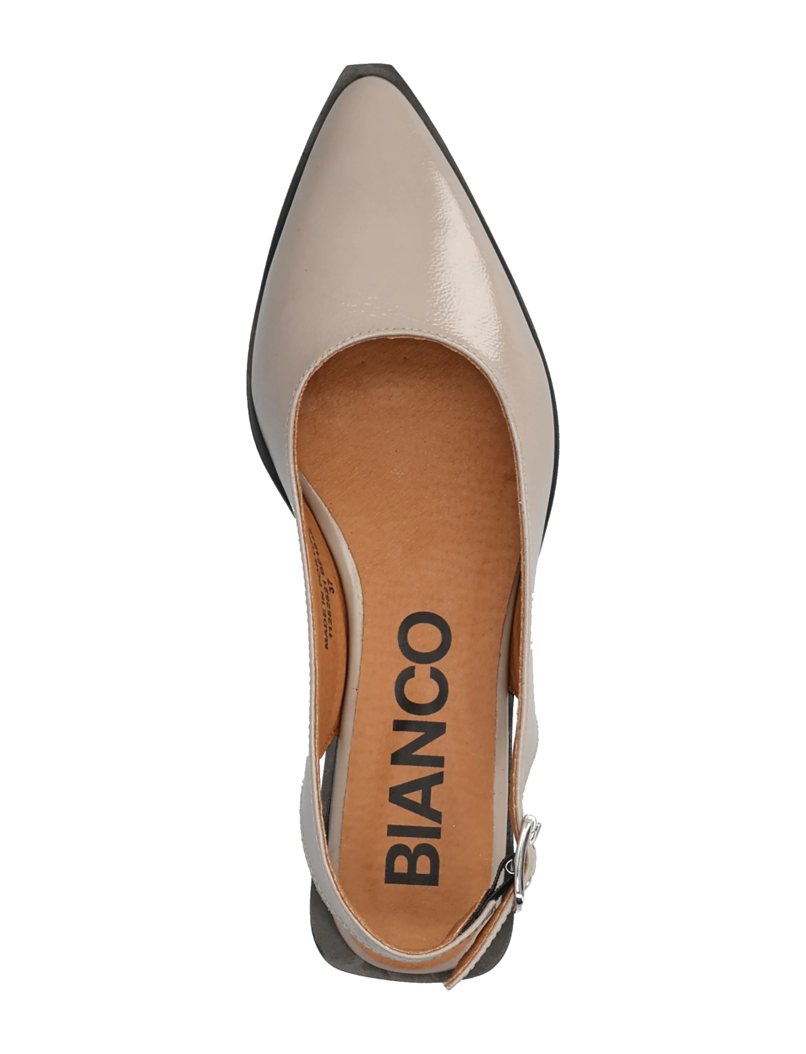 Bianco - BIAVICTORIA Slingback Nappalak - special occasions - nougat - 3