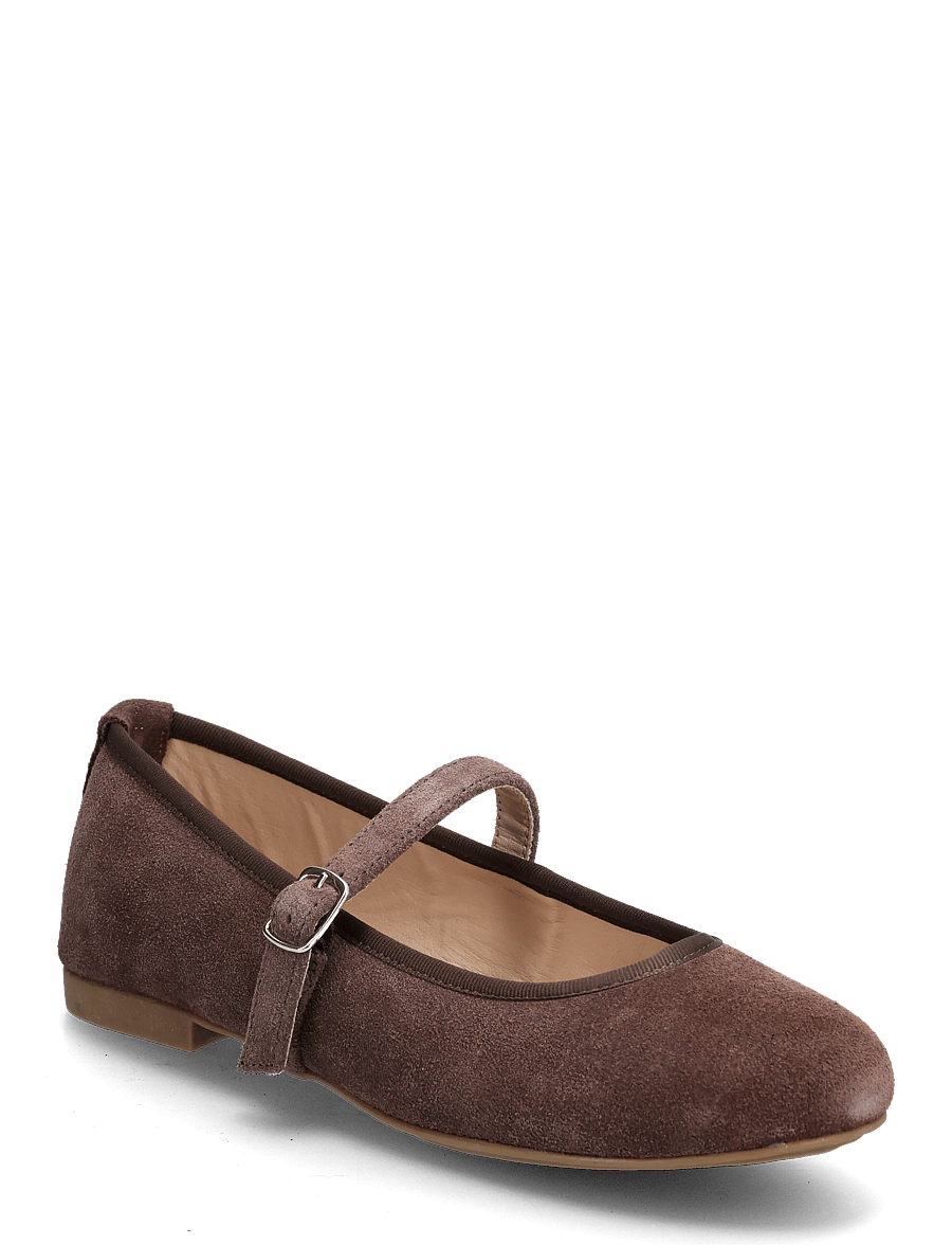 Bianco - BIAMADISON Mary Jane Suede - spesielle anledninger - brown - 0