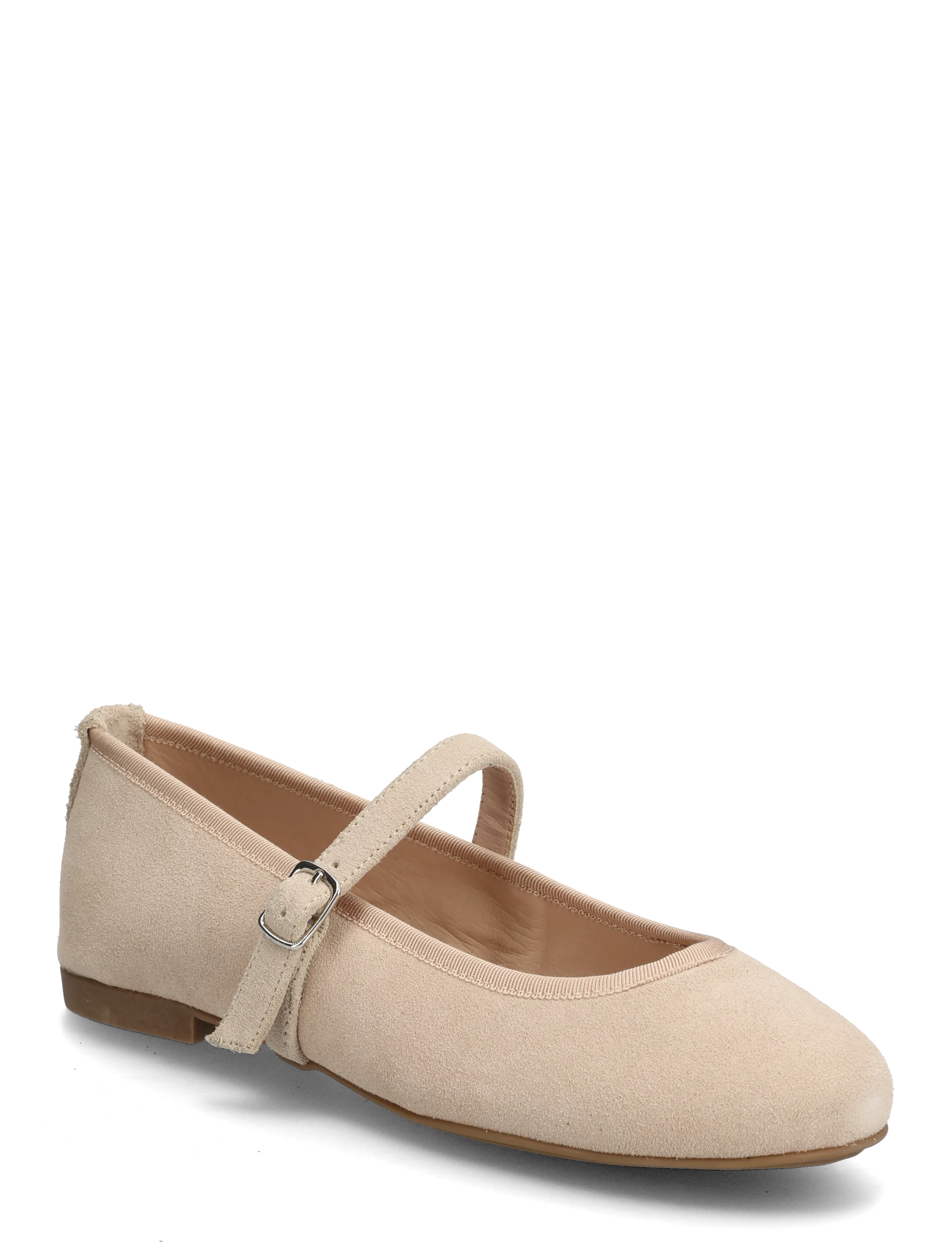 Bianco Biamadison Mary Jane Suede, 39, Cream, Sko > Ballerinaer, Dame