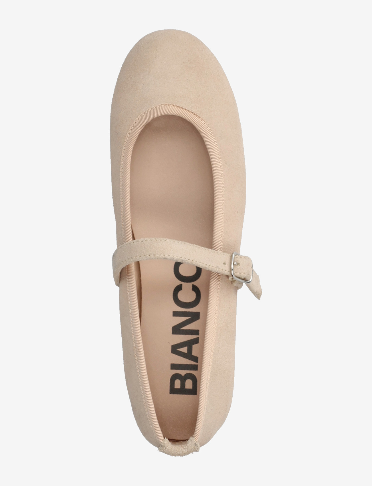 Bianco - BIAMADISON Mary Jane Suede - særlige begivenheder - sand - 3