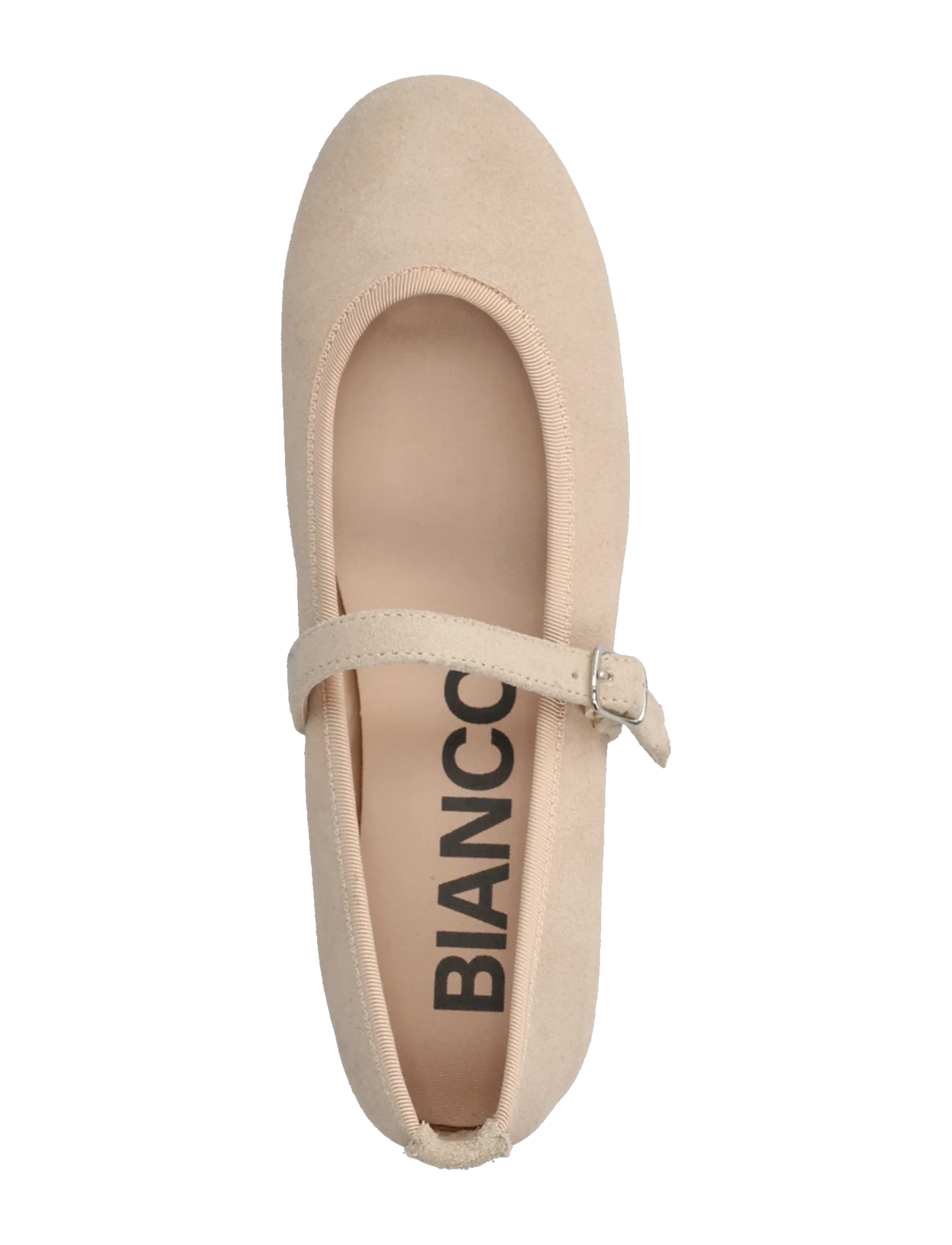 Bianco - BIAMADISON Mary Jane Suede - speciella tillfällen - sand - 3