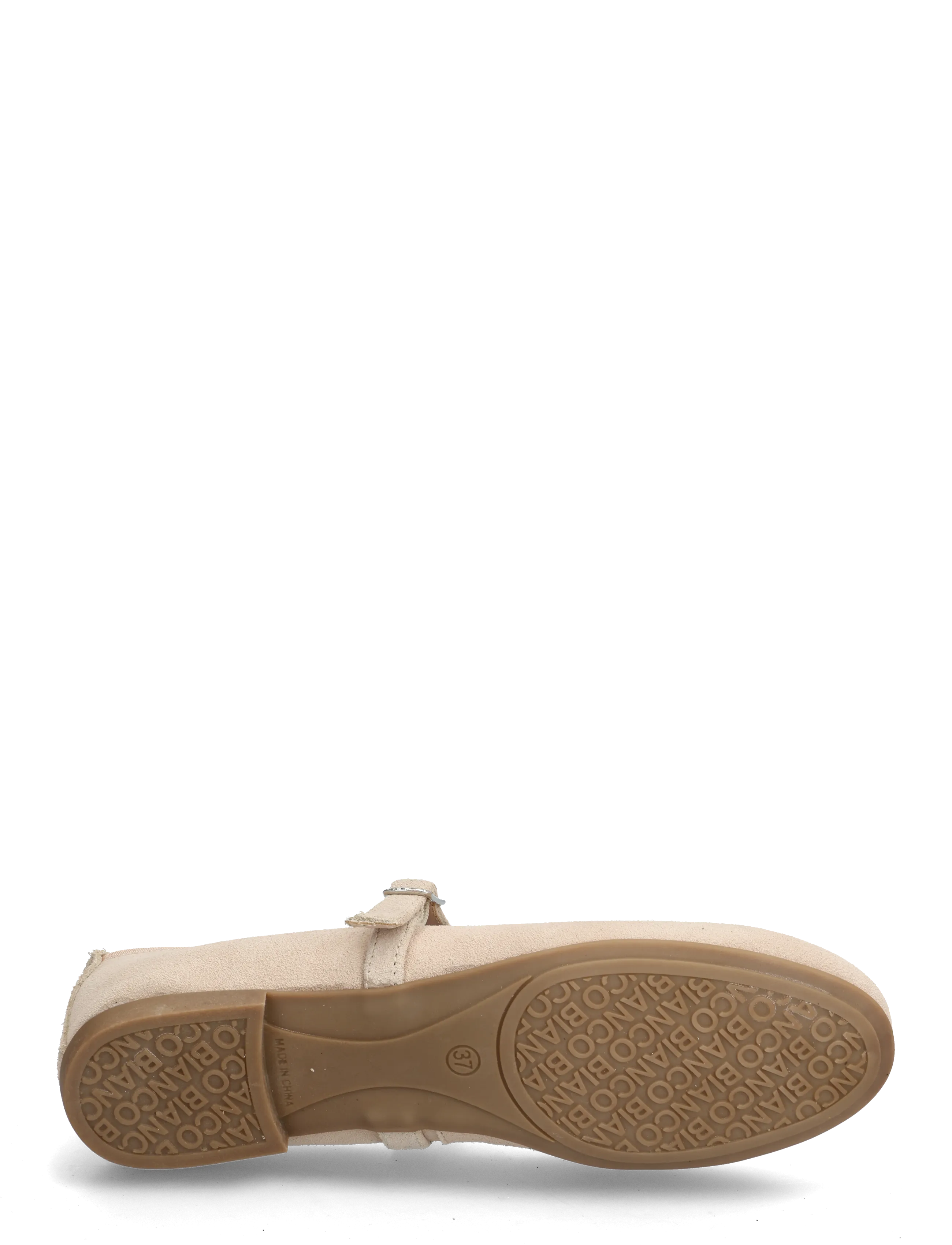 Bianco - BIAMADISON Mary Jane Suede - speciella tillfällen - sand - 4