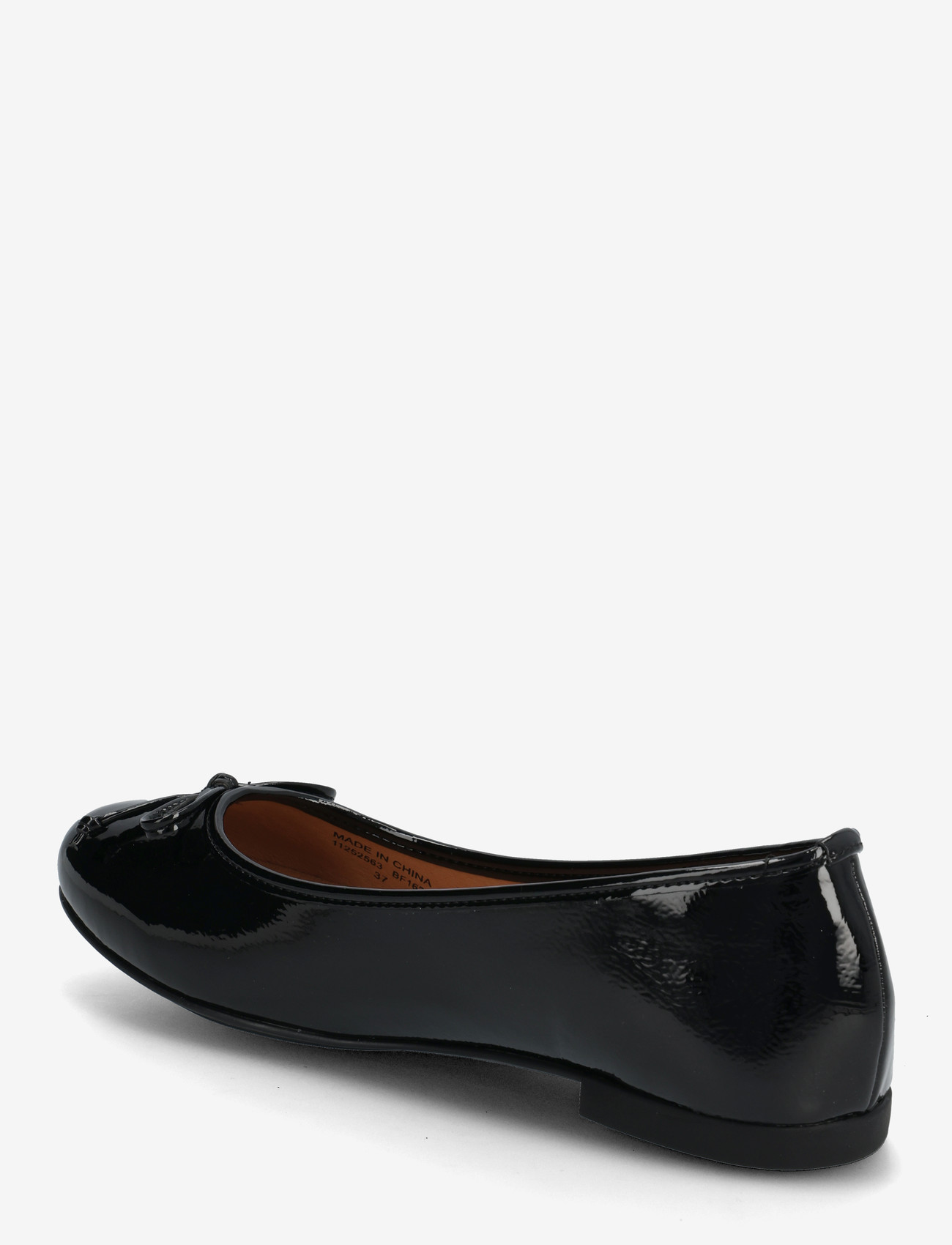 Bianco - BIACELINE Ballerina Faux Leather - besondere anlässe - black patent - 2
