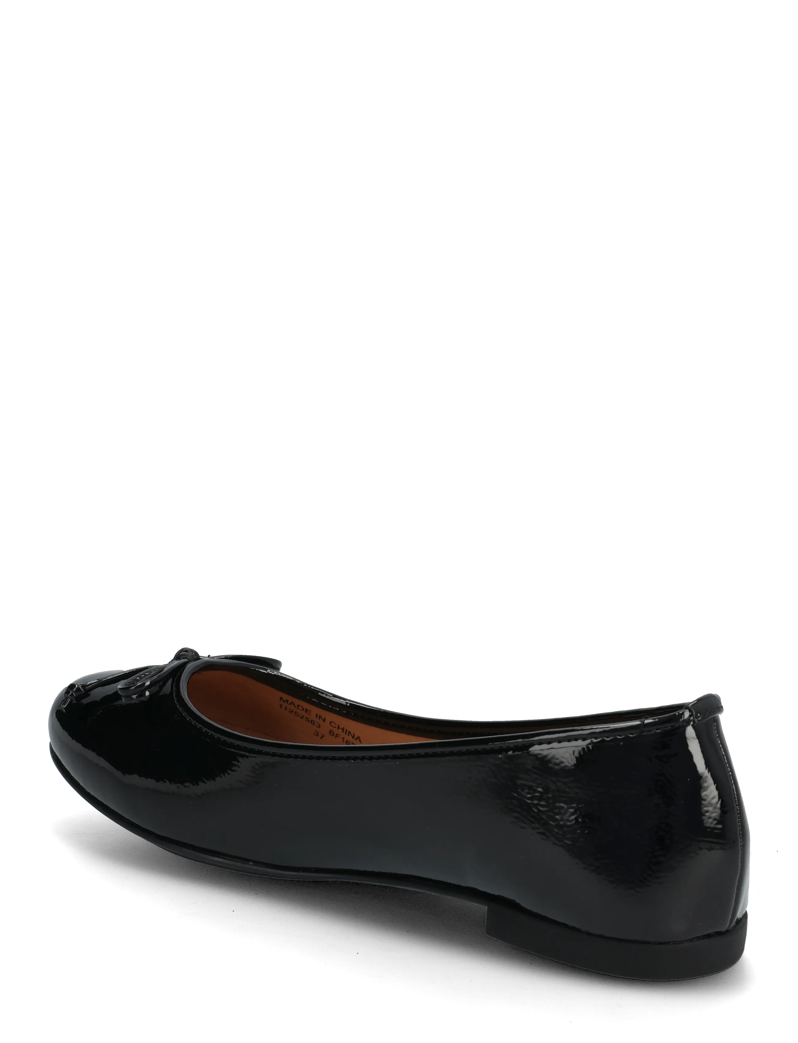 Bianco - BIACELINE Ballerina Faux Leather - fyrir sérstaka viðburði - black patent - 2