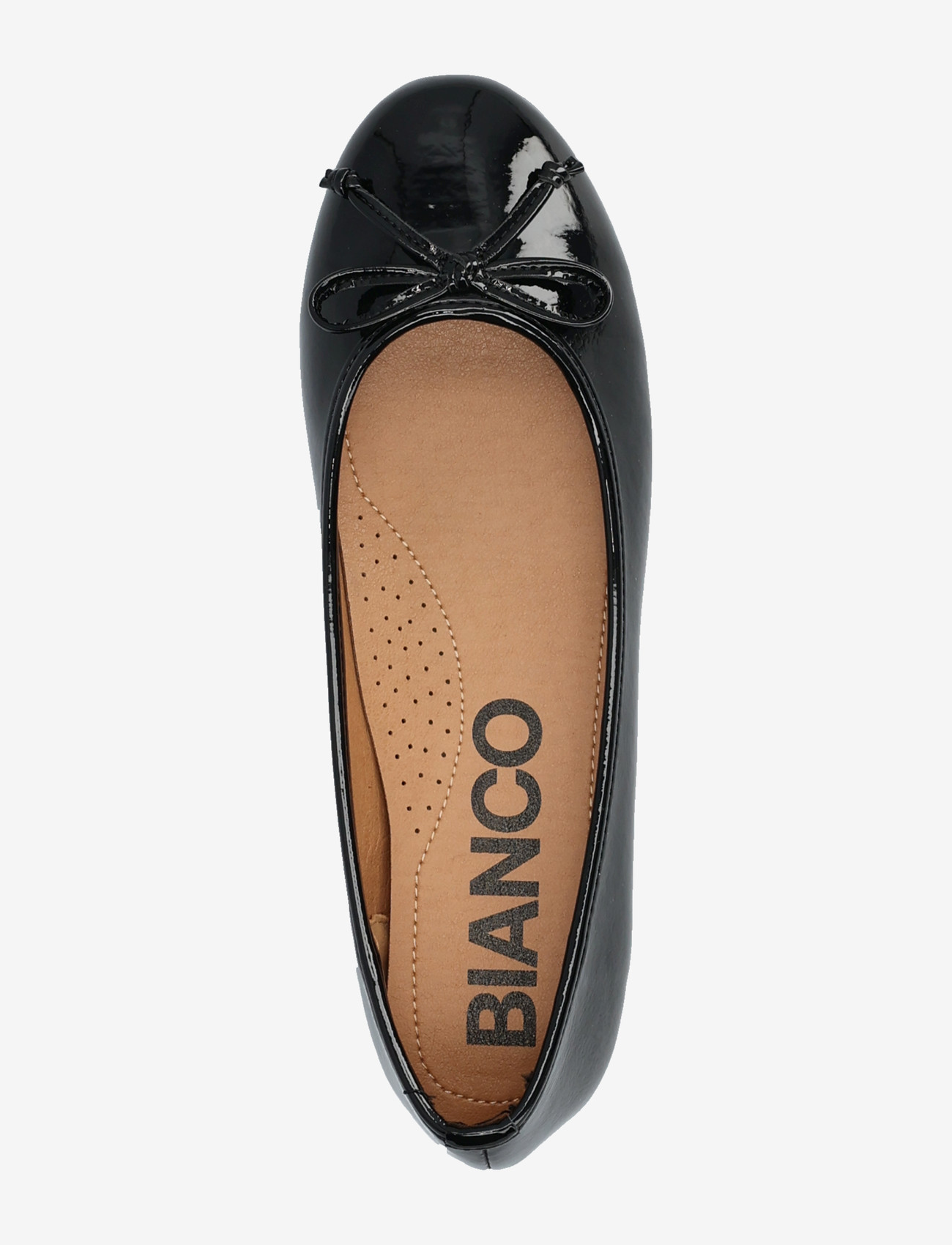 Bianco - BIACELINE Ballerina Faux Leather - besondere anlässe - black patent - 3