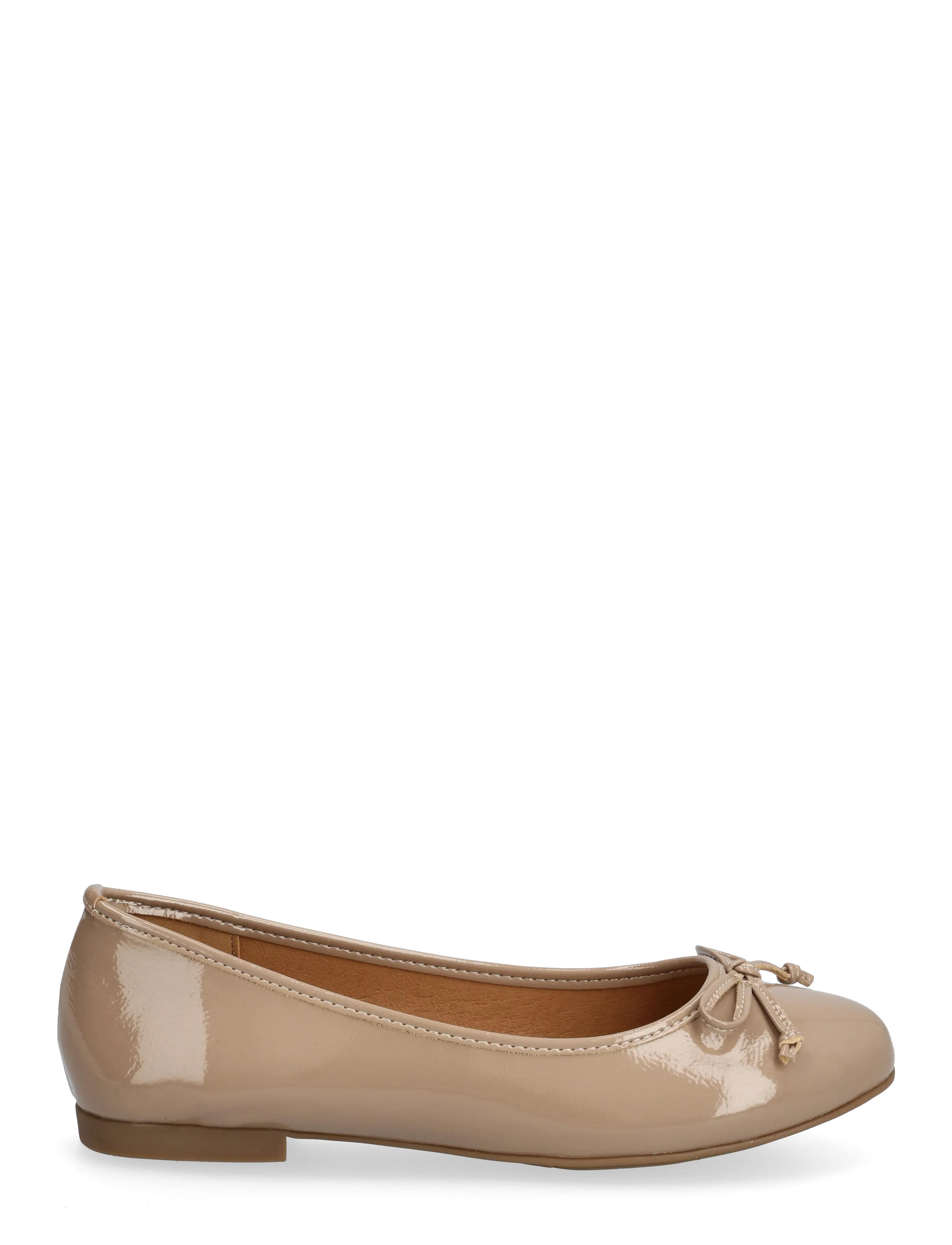 Bianco - BIACELINE Ballerina Faux Leather - særlige begivenheder - nougat patent - 1