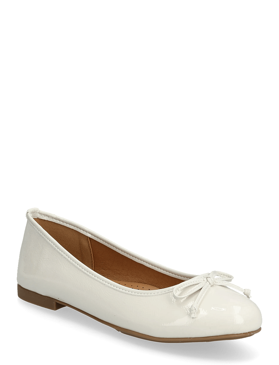 Bianco - BIACELINE Ballerina Faux Leather - besondere anlässe - off white patent - 0