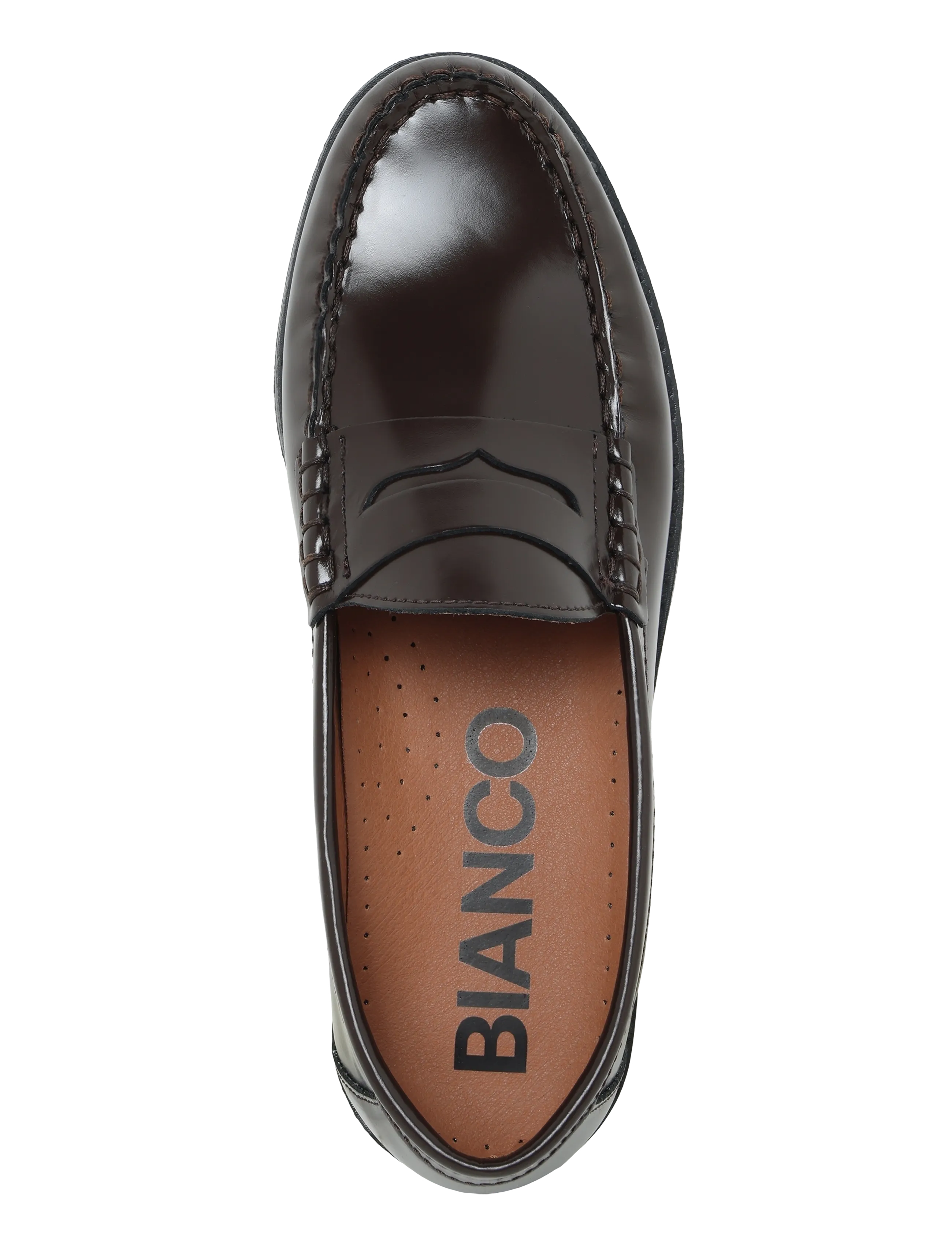 Bianco - BIAPOP Penny Loafer Polido - fashion trends - brown - 3