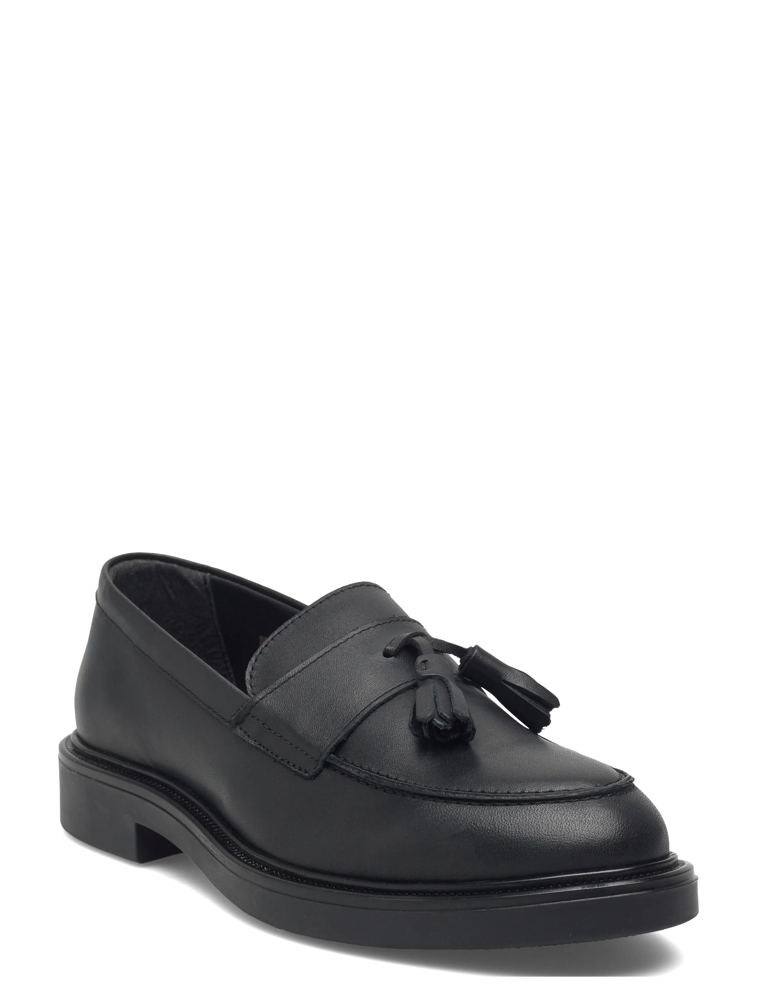Bianco BIAADDA Tassel Loafer Smooth Leather - Transitional Layering - BLACK / black