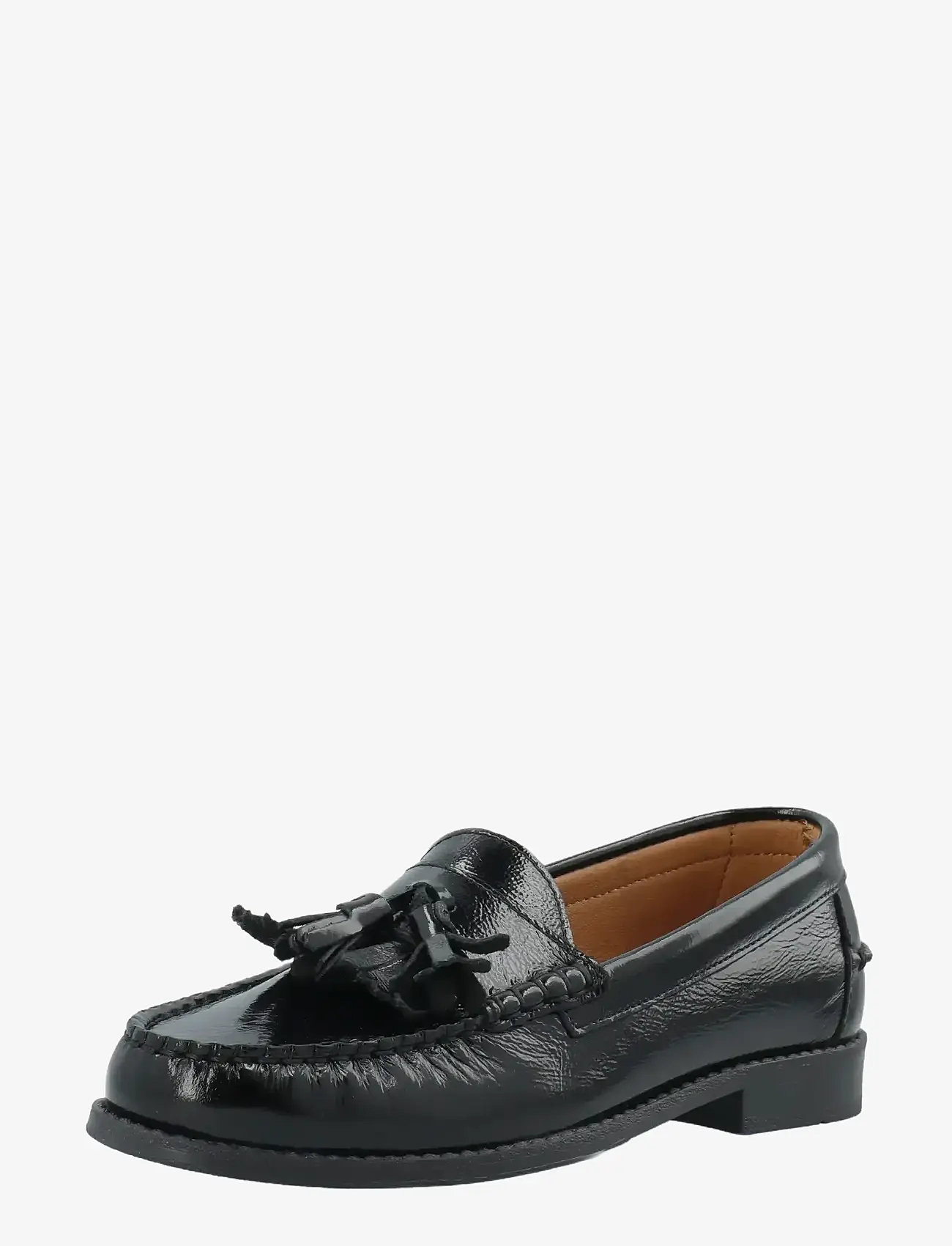 Bianco - BIAPOP Fringe Tassel Loafer Nappalak - black - 2