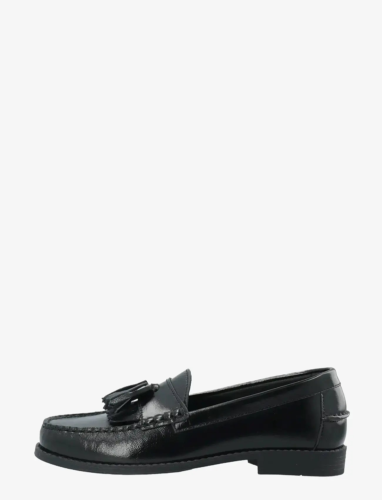 Bianco - BIAPOP Fringe Tassel Loafer Nappalak - black - 4