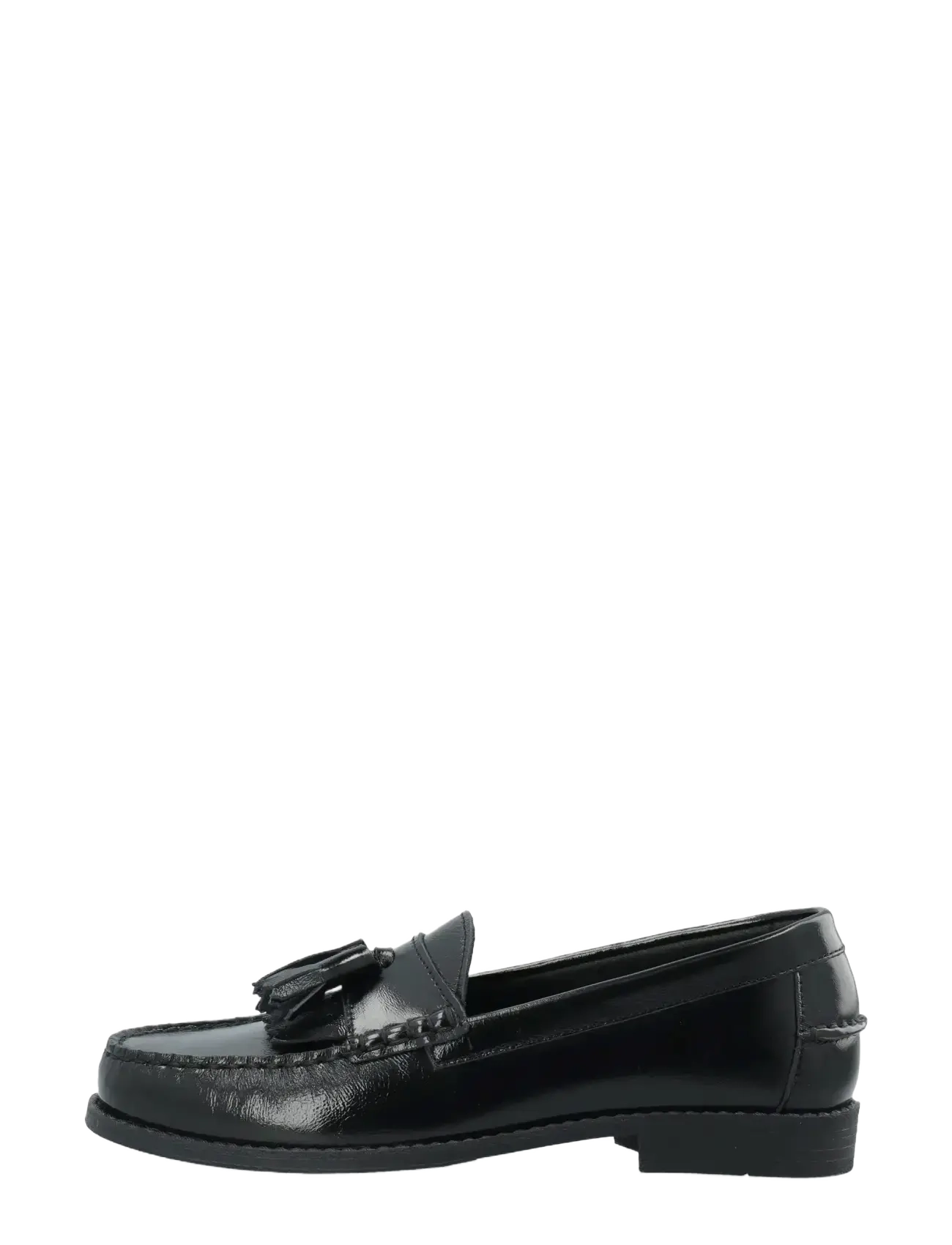 Bianco - BIAPOP Fringe Tassel Loafer Nappalak - black - 4