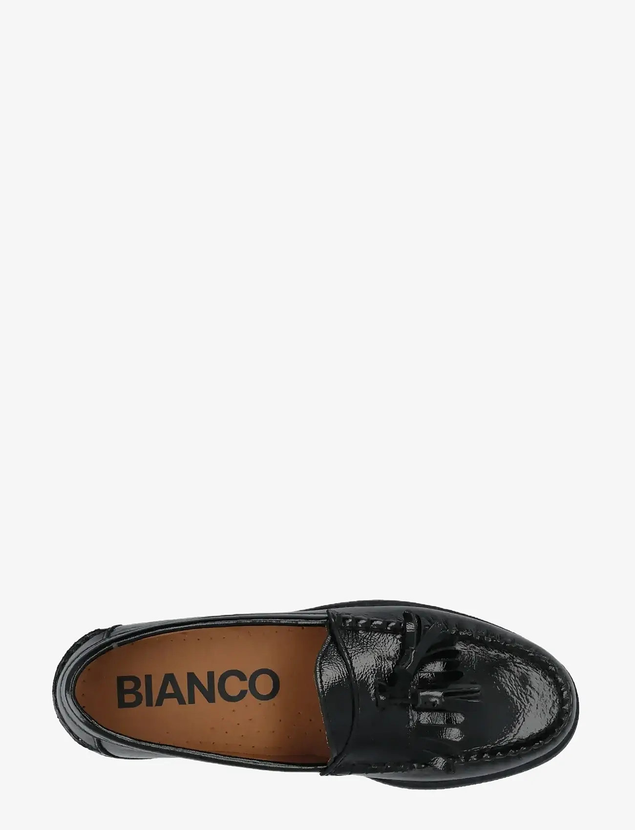 Bianco - BIAPOP Fringe Tassel Loafer Nappalak - black - 5