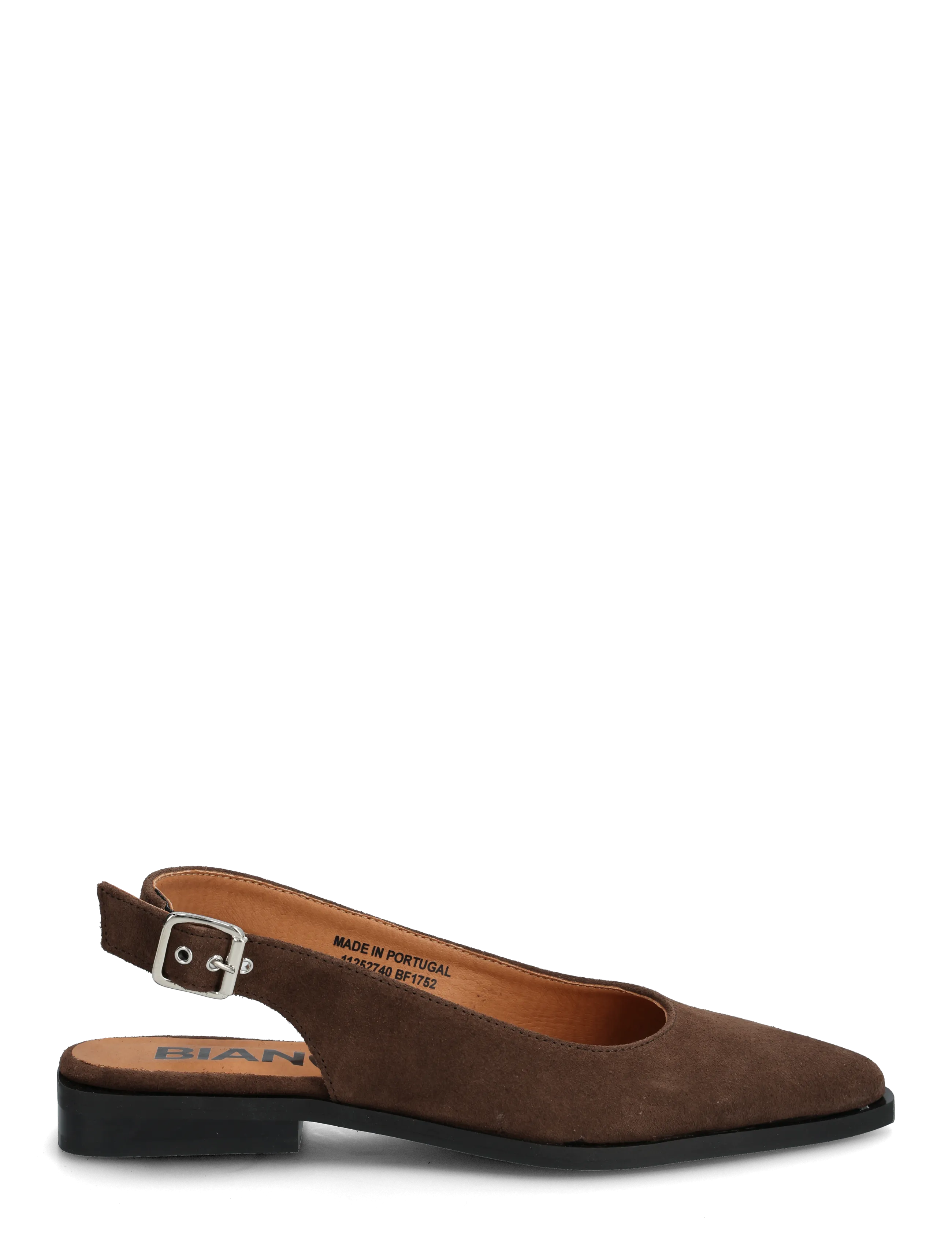 Bianco - BIAVICTORIA Slingback Suede - særlige begivenheder - brown - 1