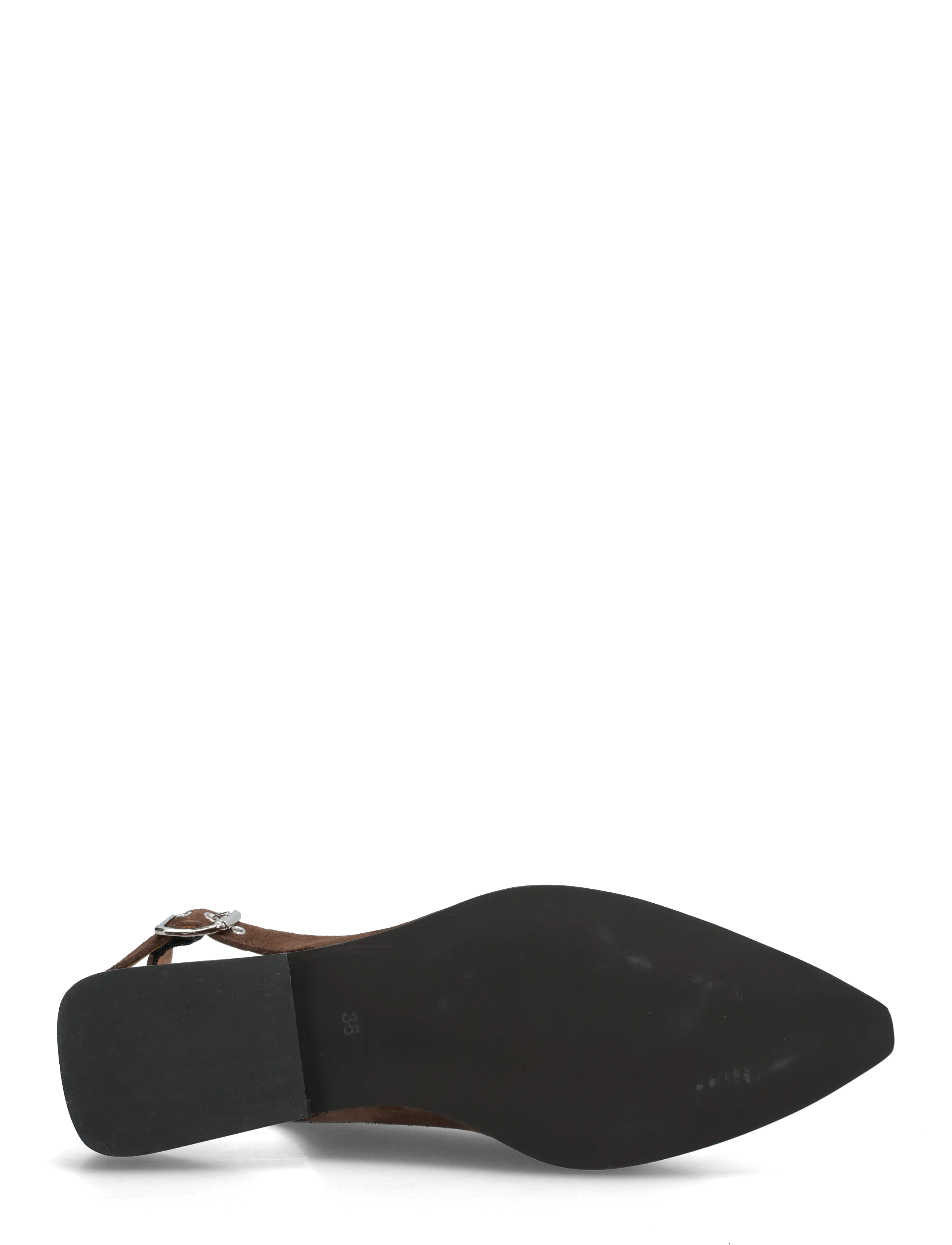 Bianco - BIAVICTORIA Slingback Suede - særlige begivenheder - brown - 4