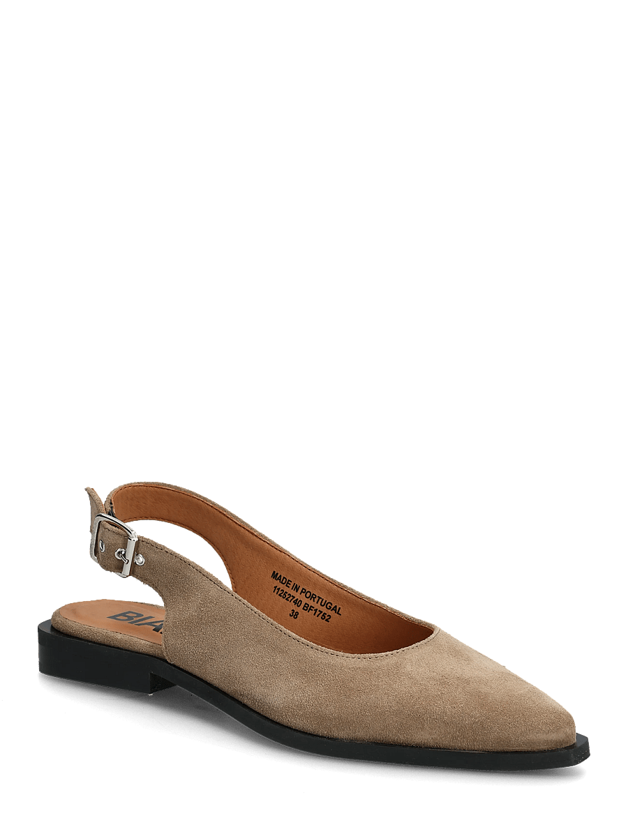 Bianco - BIAVICTORIA Slingback Suede - speciella tillfällen - sand - 0