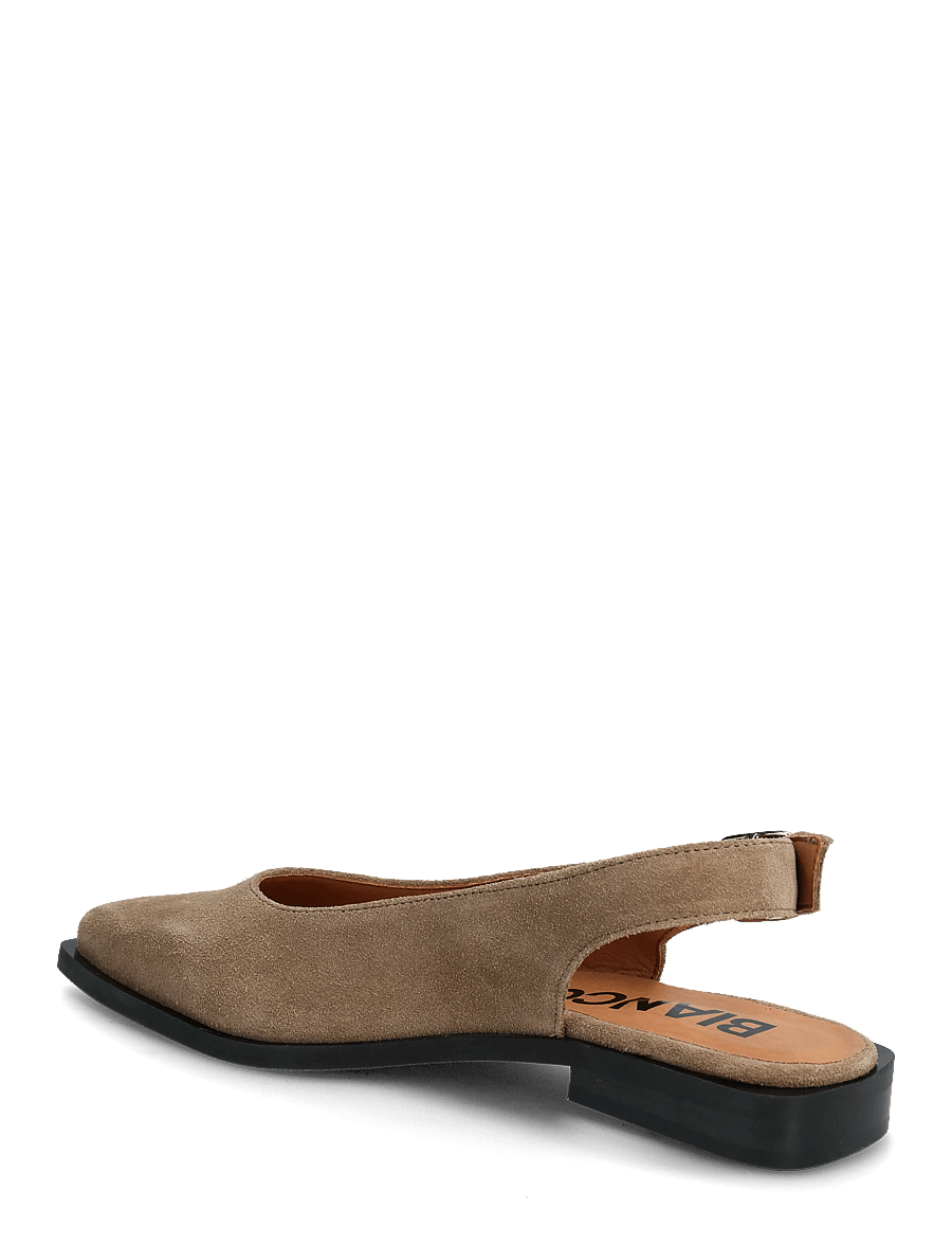 Bianco - BIAVICTORIA Slingback Suede - speciella tillfällen - sand - 2