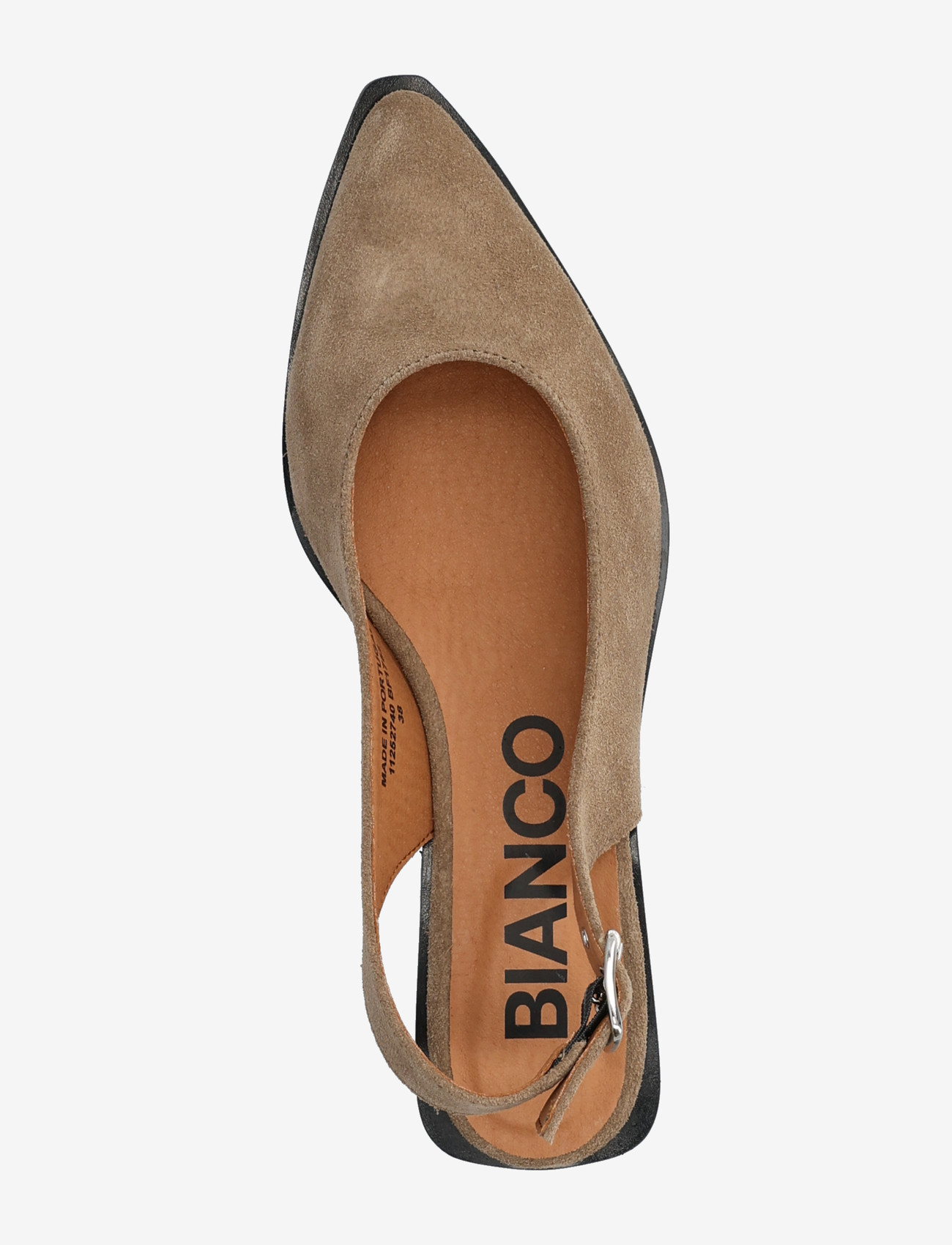 Bianco - BIAVICTORIA Slingback Suede - særlige begivenheder - sand - 3