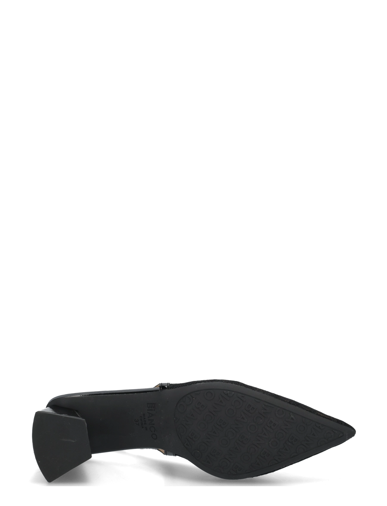 Bianco - BIAMARALYN Slingback Mesh - black lace - 4