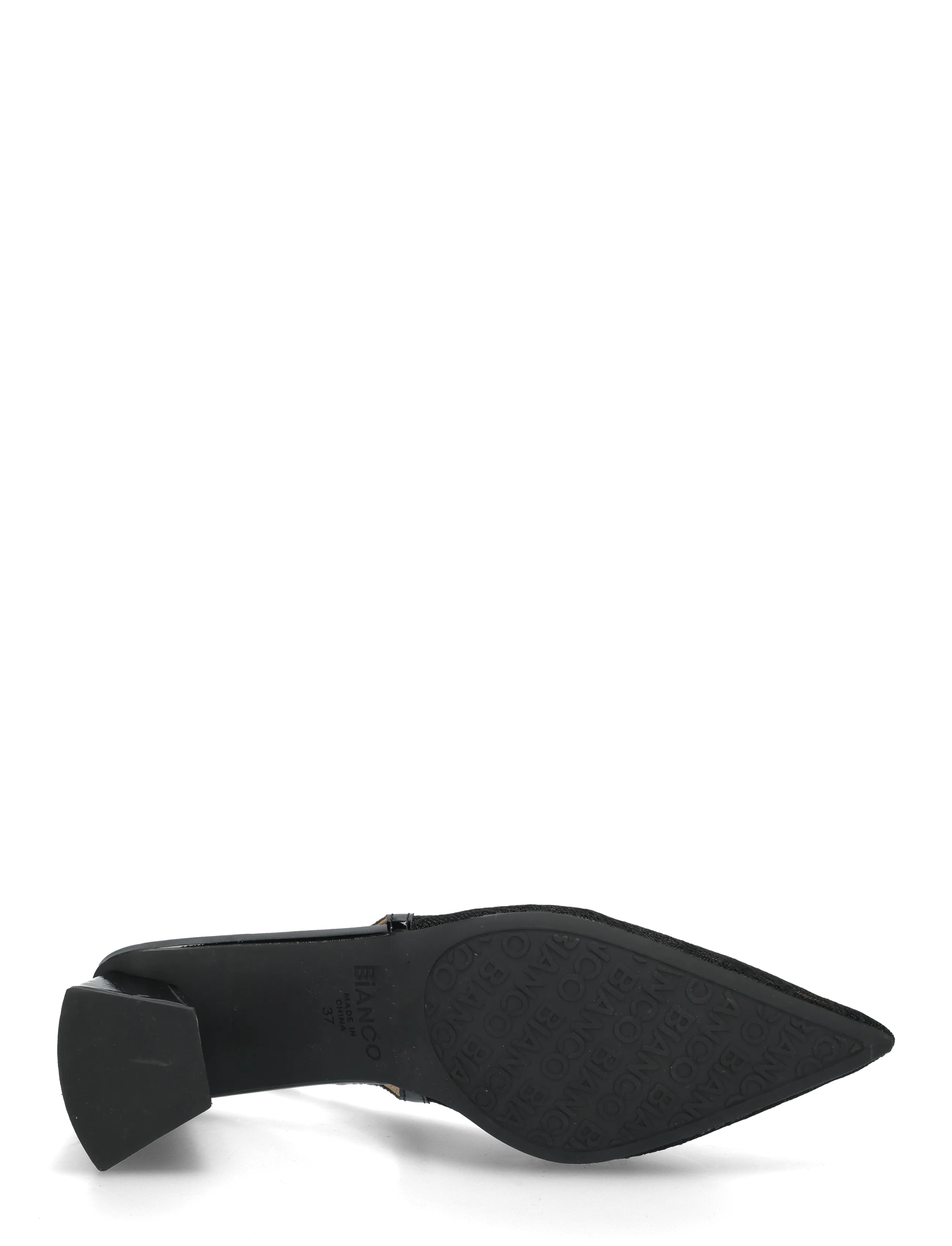 Bianco - BIAMARALYN Slingback Mesh - kontsaga slingback-kingad - black lace - 4