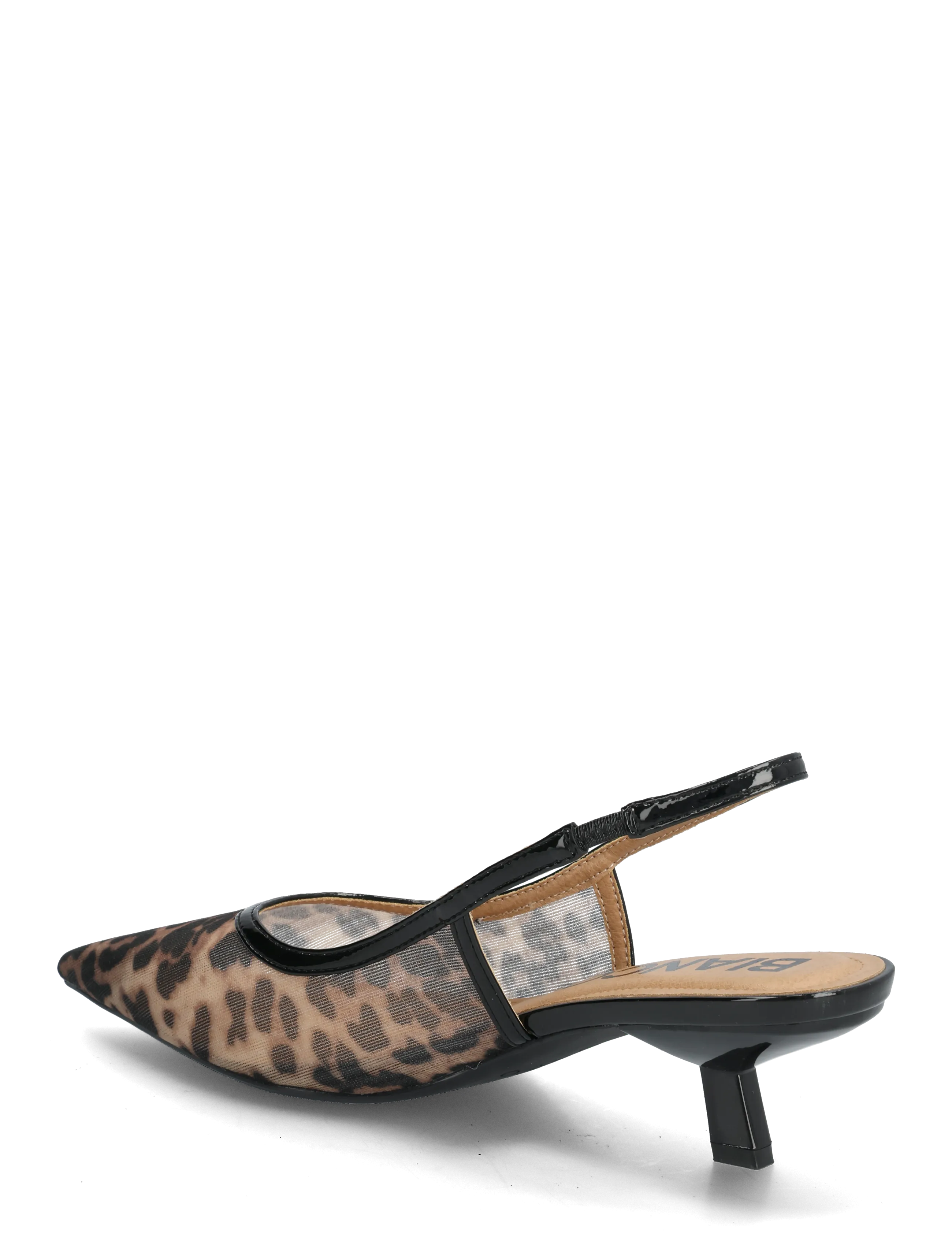 Bianco - BIAKRISTIN Kitten Heel Slingback Mesh - confirmation - leo mesh - 2