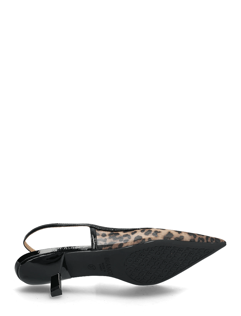 Bianco - BIAKRISTIN Kitten Heel Slingback Mesh - konfirmation - leo mesh - 4