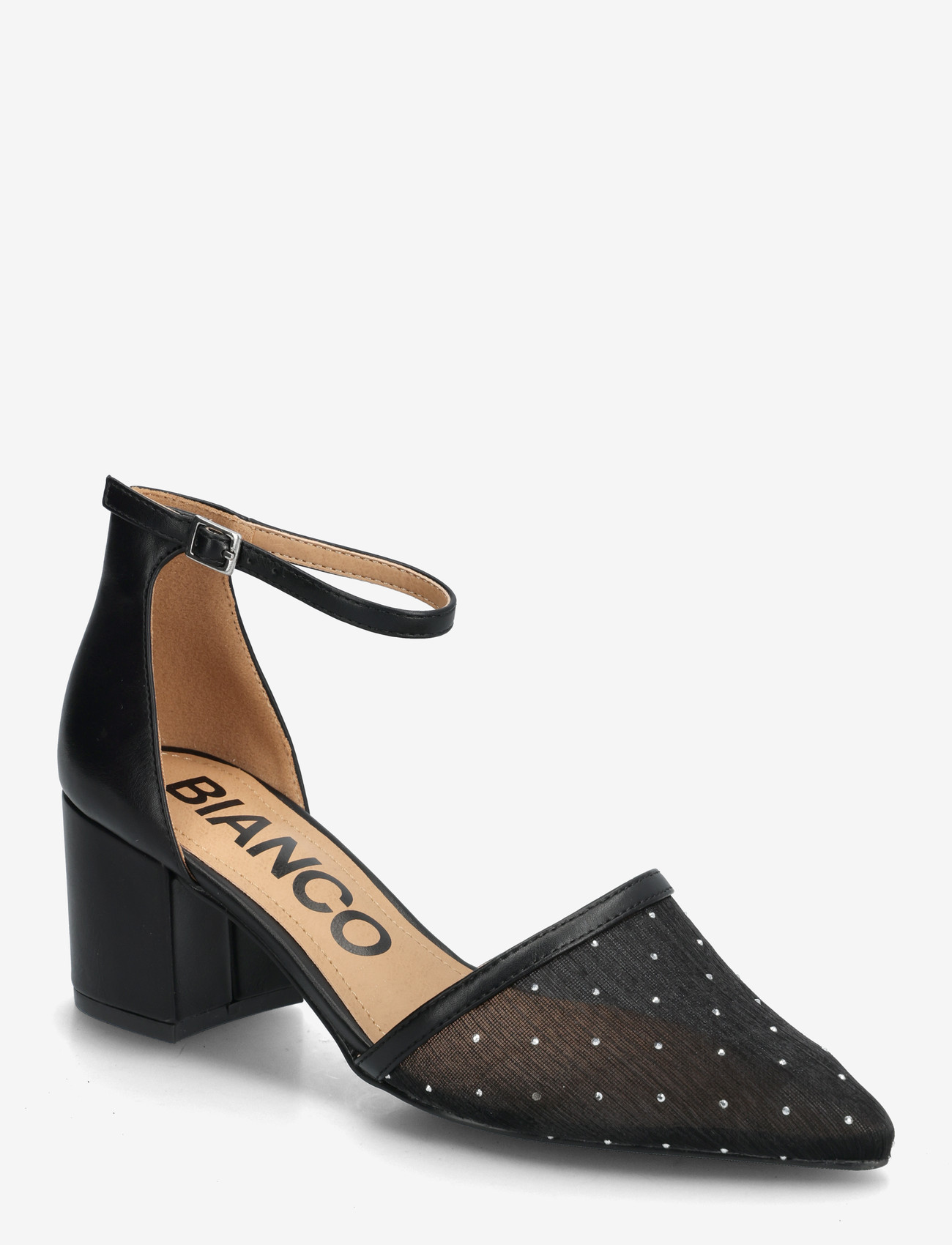 Bianco - BIADEVIVED Pump Mesh - pumps - black rhinestone - 0