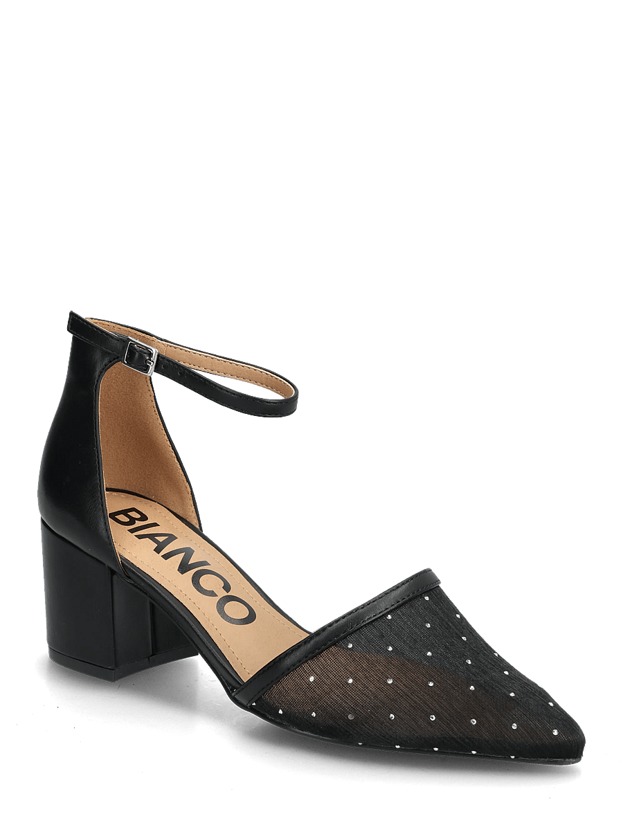 Bianco - BIADEVIVED Pump Mesh - pumps - black rhinestone - 0