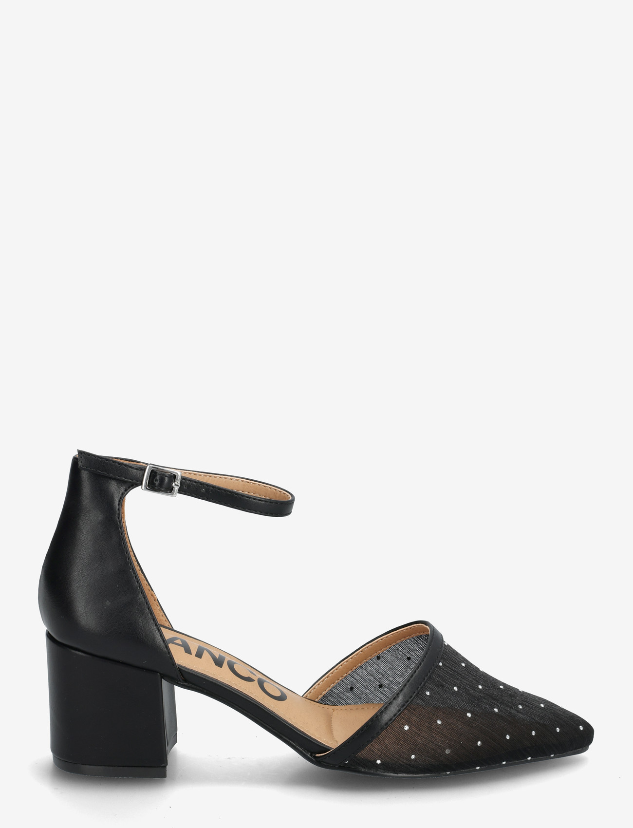 Bianco - BIADEVIVED Pump Mesh - pumps - black rhinestone - 1