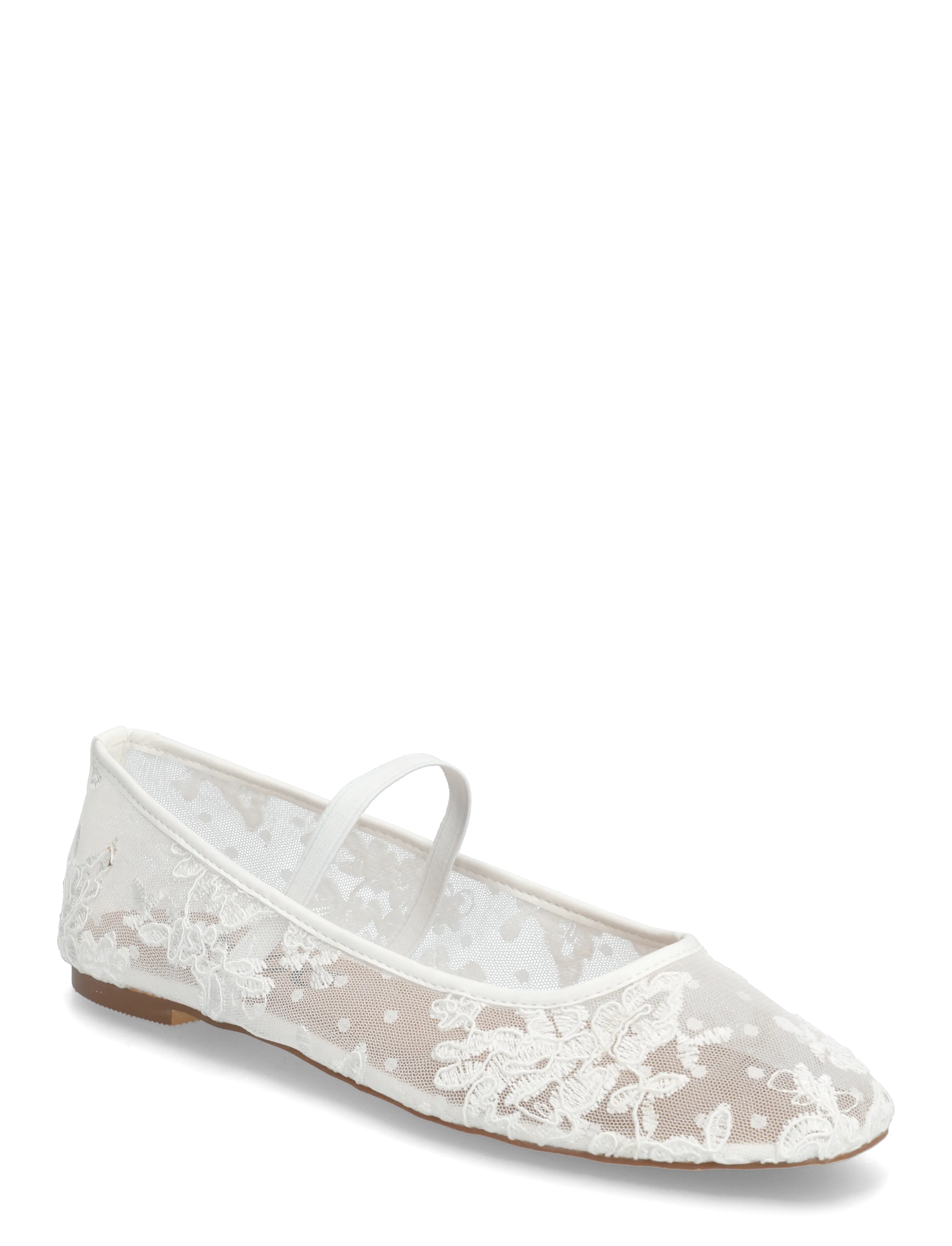 Bianco BIALILJA Lace Ballerina - Pulmakingad - OFF WHITE / white