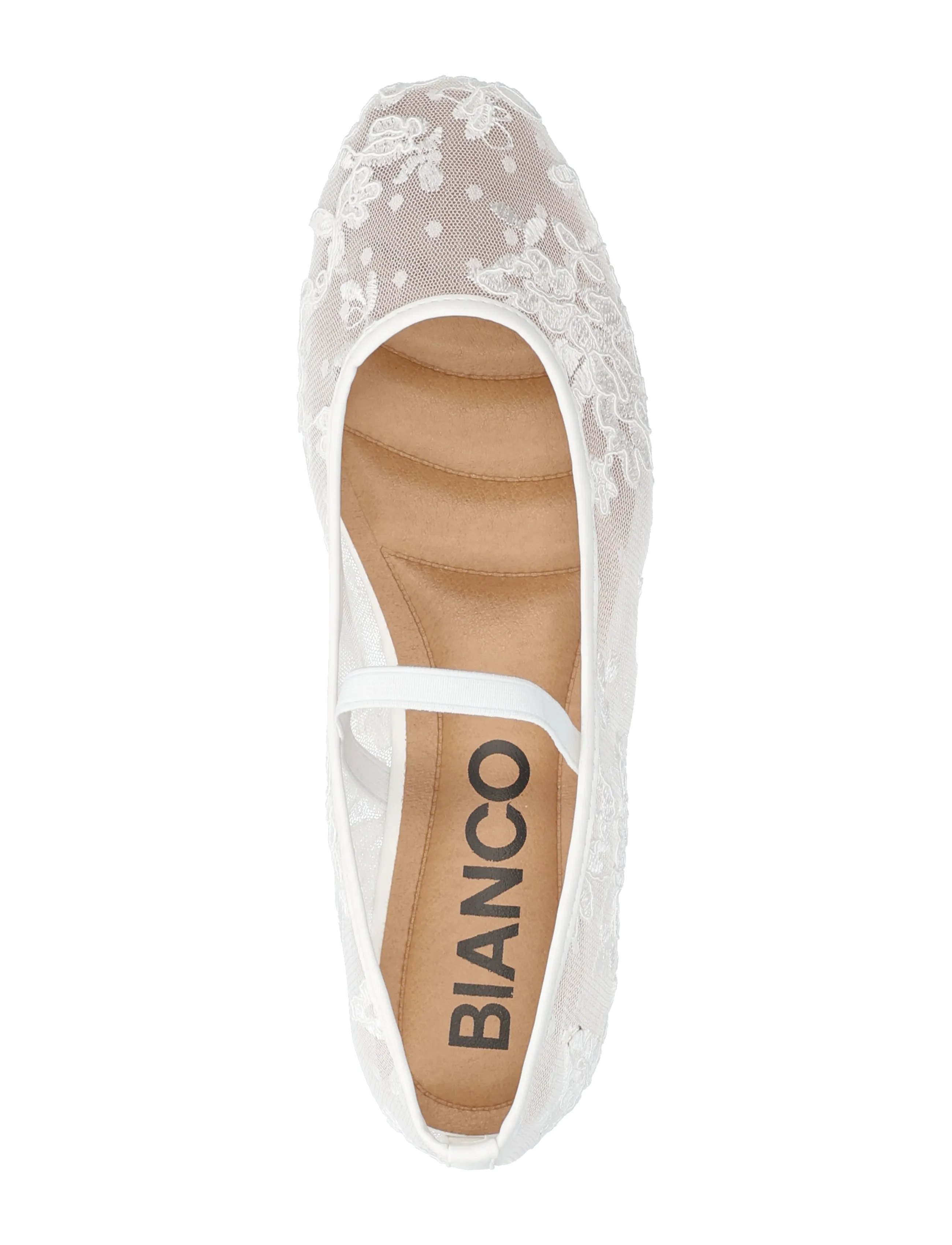 Bianco - BIALILJA Lace Ballerina - off white - 3