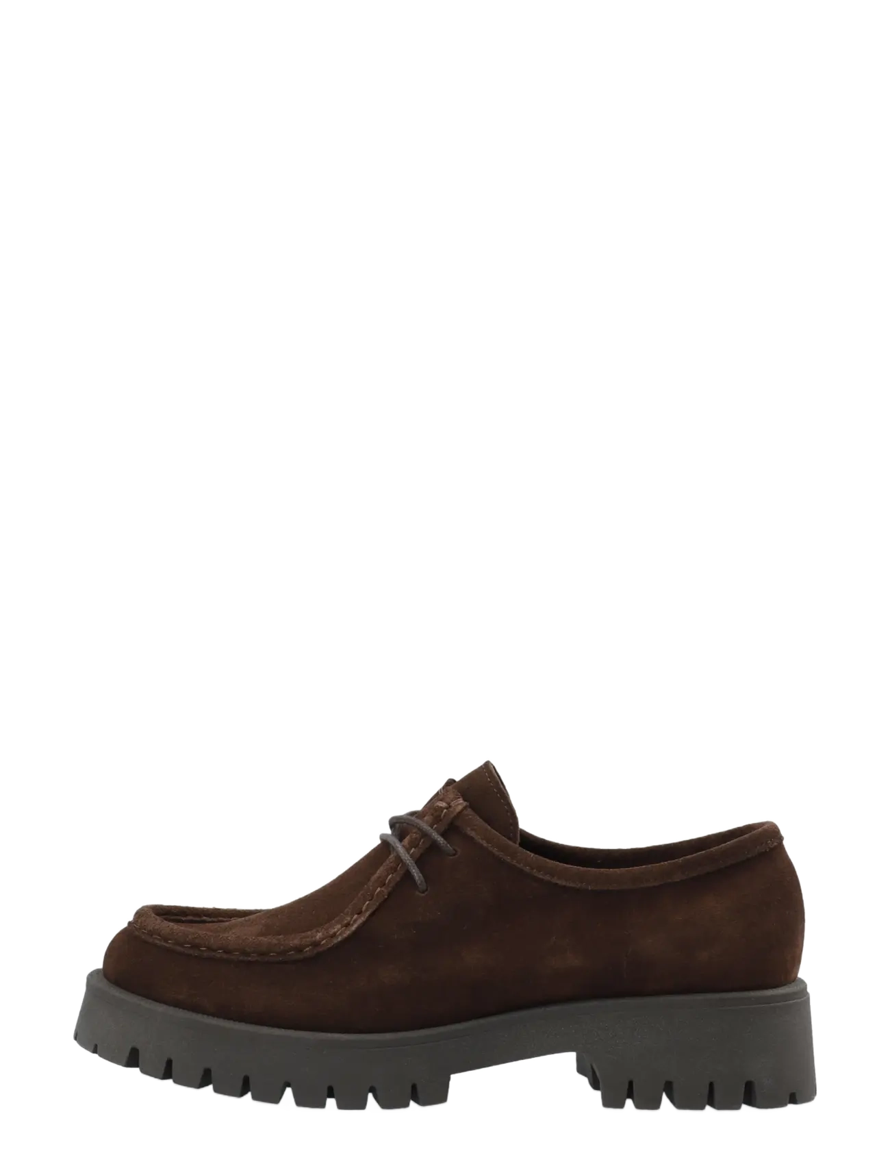 Bianco - BIALEO Moc Toe Shoe Suede - loafers - brown - 1