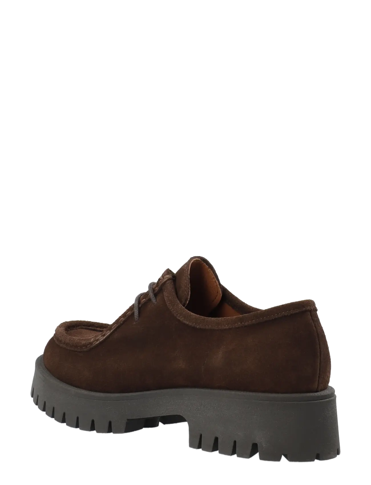 Bianco - BIALEO Moc Toe Shoe Suede - loafers - brown - 2