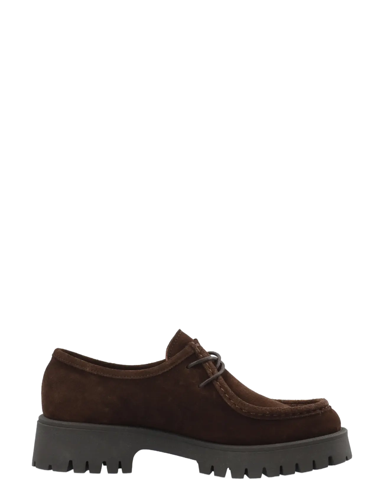 Bianco - BIALEO Moc Toe Shoe Suede - loafers - brown - 3