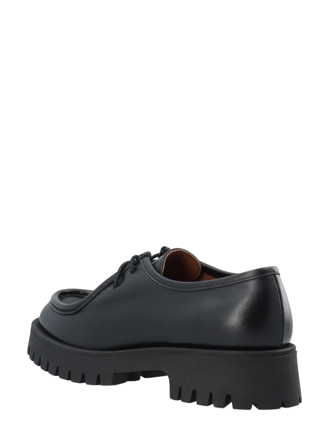 Bianco - BIALEO Moc Toe Shoe Smooth Leather - loafers - black - 2
