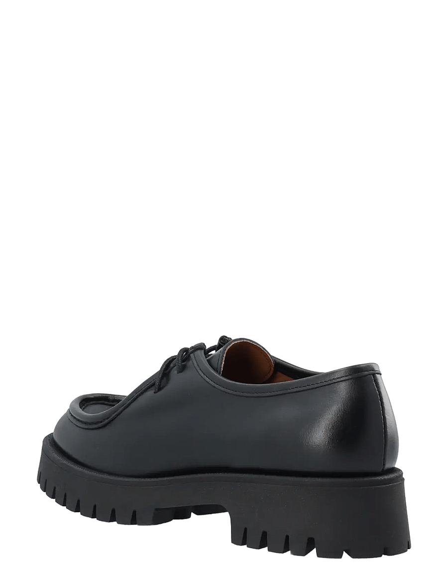 Bianco - BIALEO Moc Toe Shoe Smooth Leather - loafers - black - 2