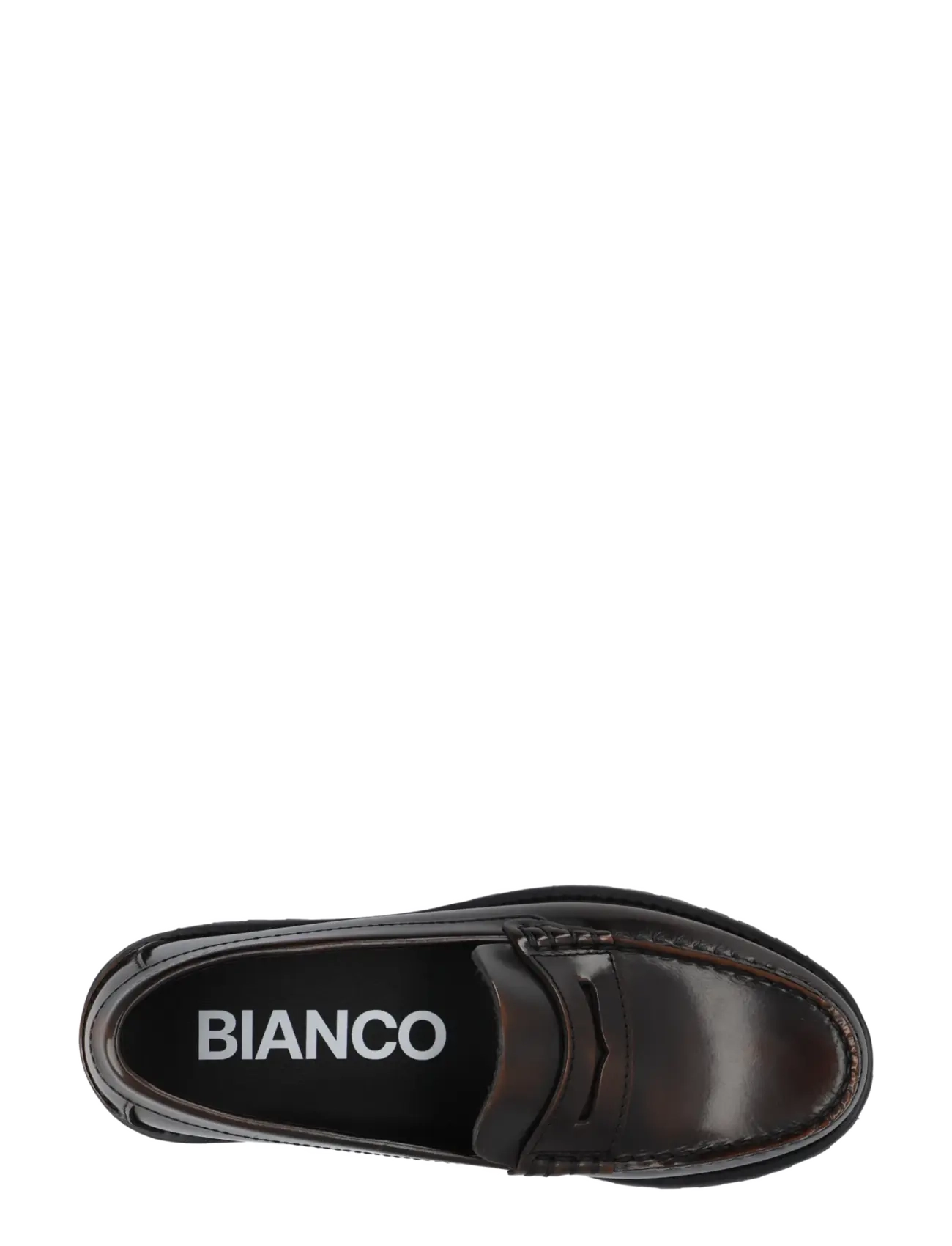 Bianco - BIACAPRI Penny Loafer Polido - mode trends - brown - 4