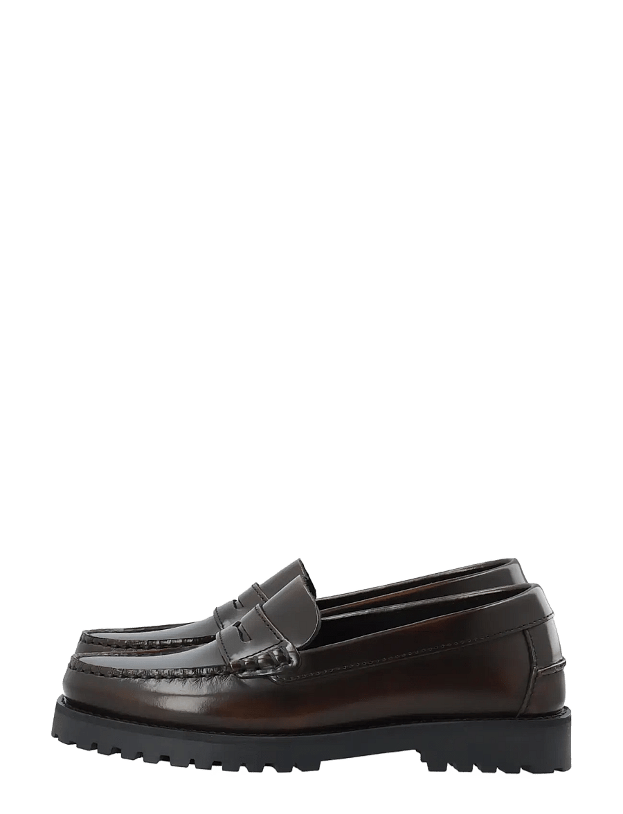 Bianco - BIACAPRI Penny Loafer Polido - mode trends - brown - 5