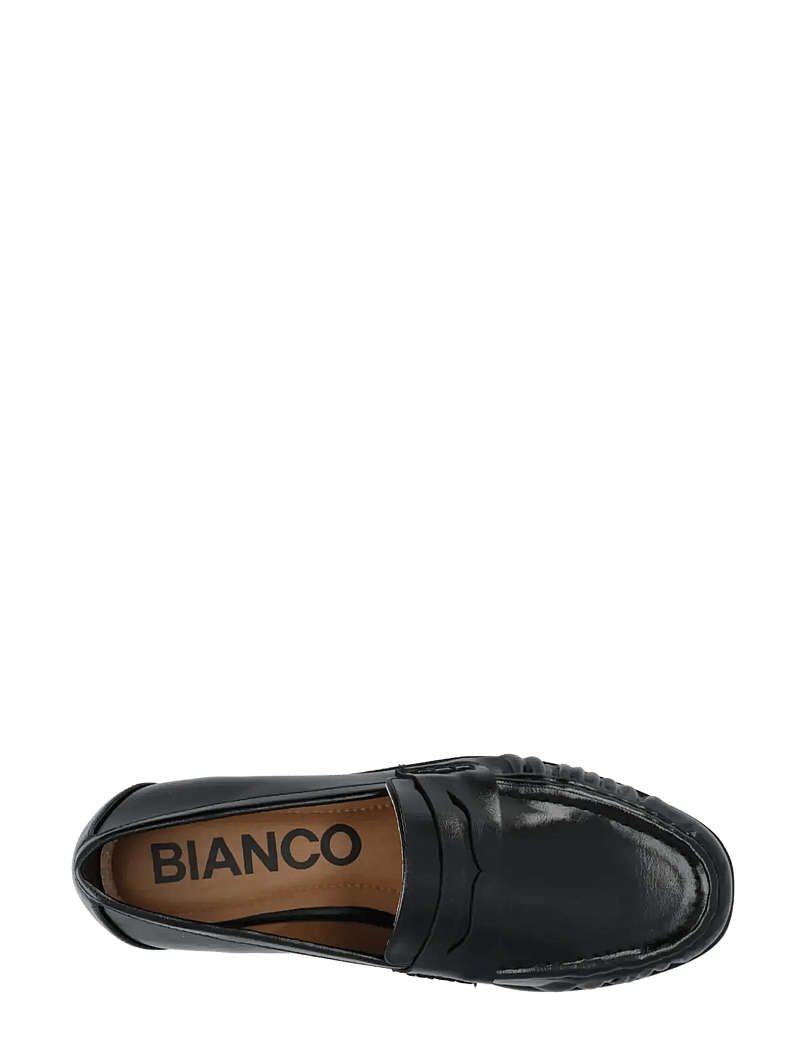 Bianco - BIACARMA Penny Loafer Faux Leather - moetrendid - black pratia - 4
