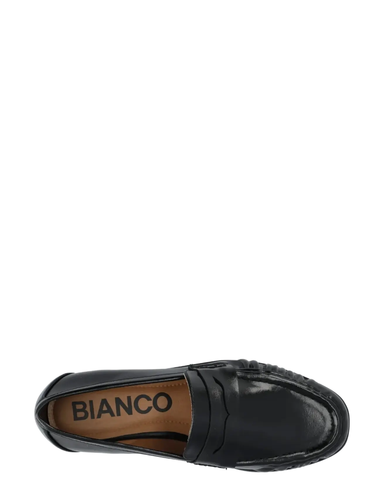Bianco - BIACARMA Penny Loafer Faux Leather - modetrends - black pratia - 4
