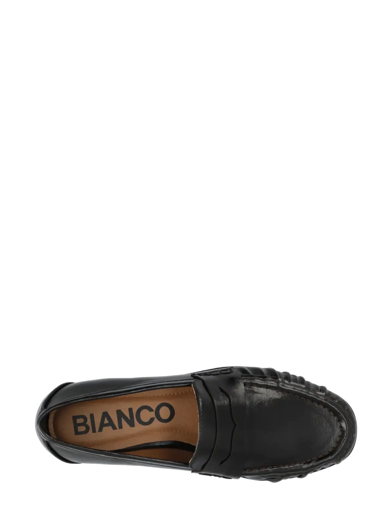 Bianco - BIACARMA Penny Loafer Faux Leather - motetrender - brown pratia - 4